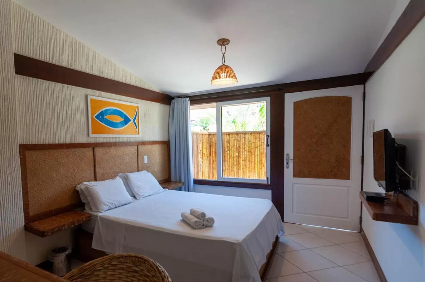 Bed in Riviera Búzios Hotel