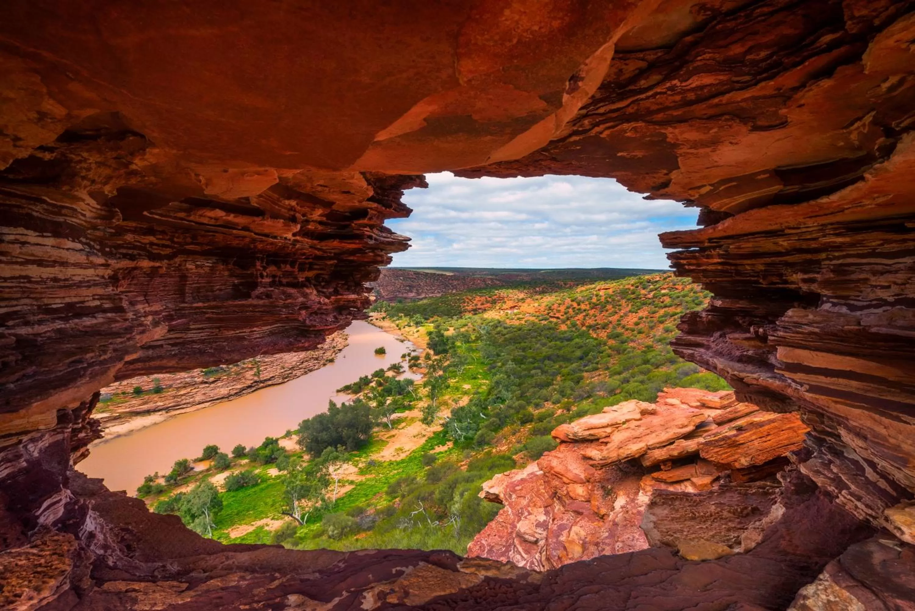 Natural landscape in Kalbarri Edge Resort
