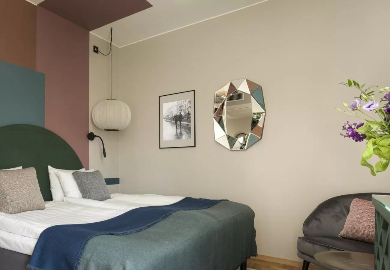 Bedroom, Bed in Näsby Slott