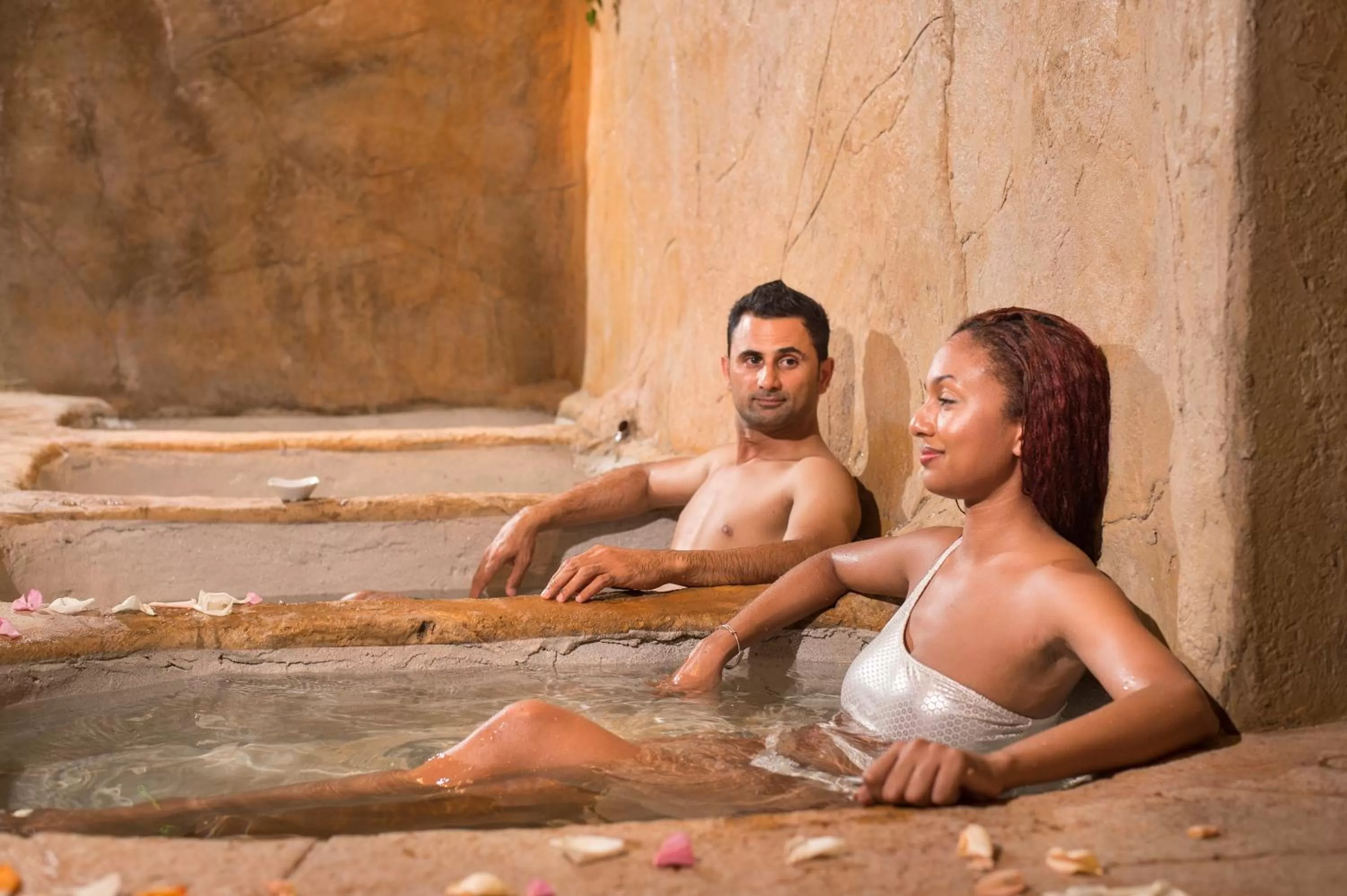 Hot Spring Bath in Living Water Resort & Spa