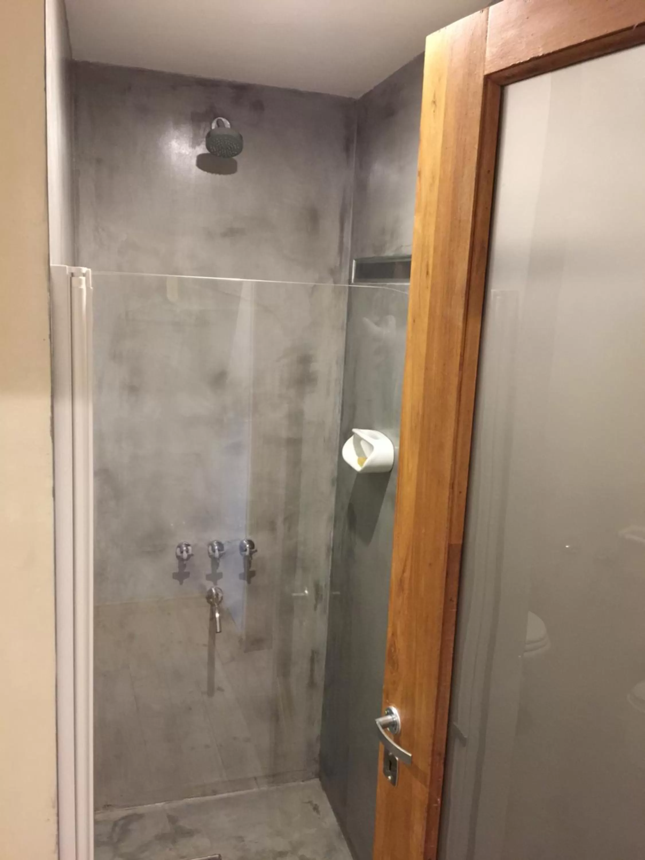 Bathroom in Hostería La Soberana