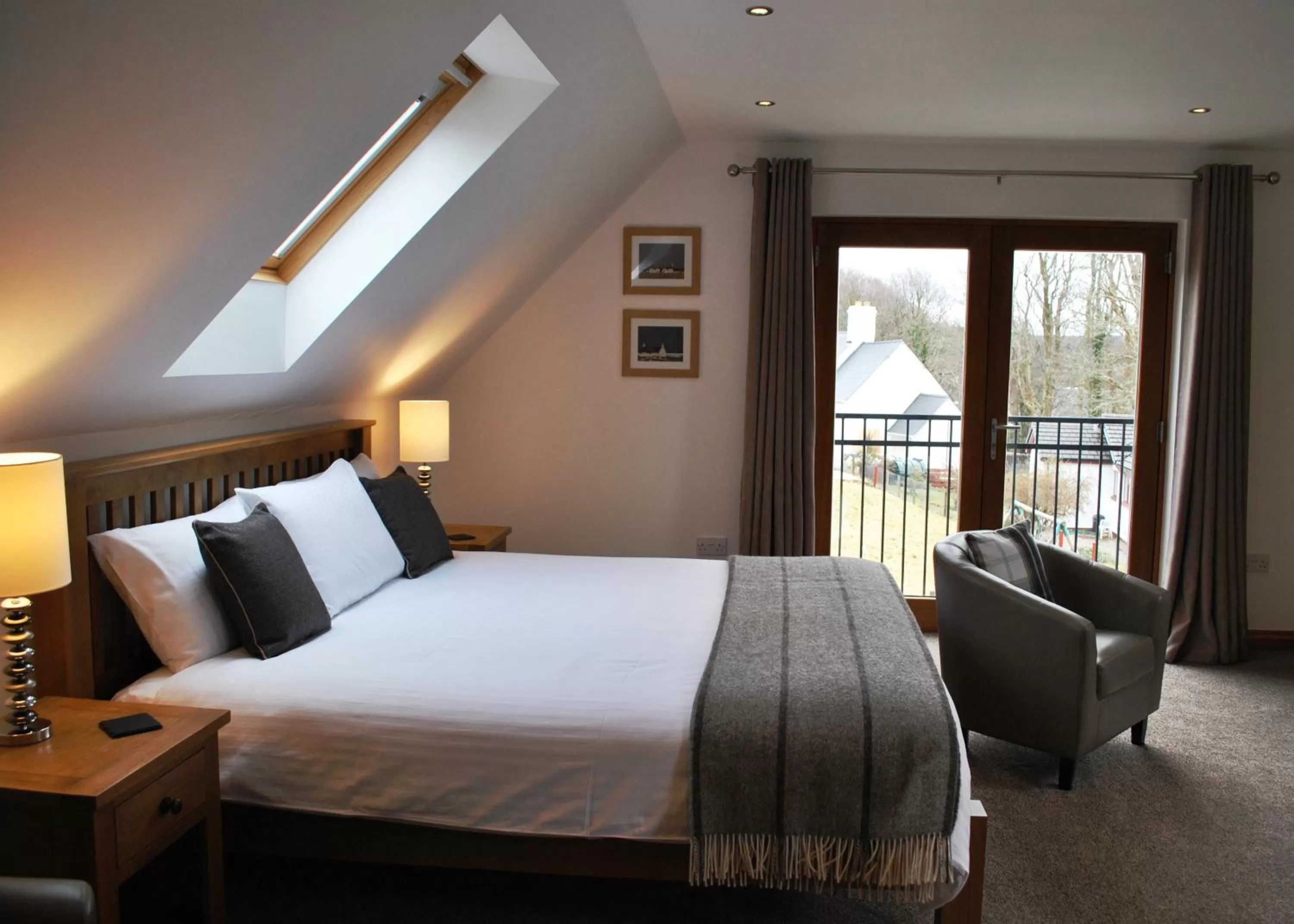 Bed in Orchard House Bed and Breakfast