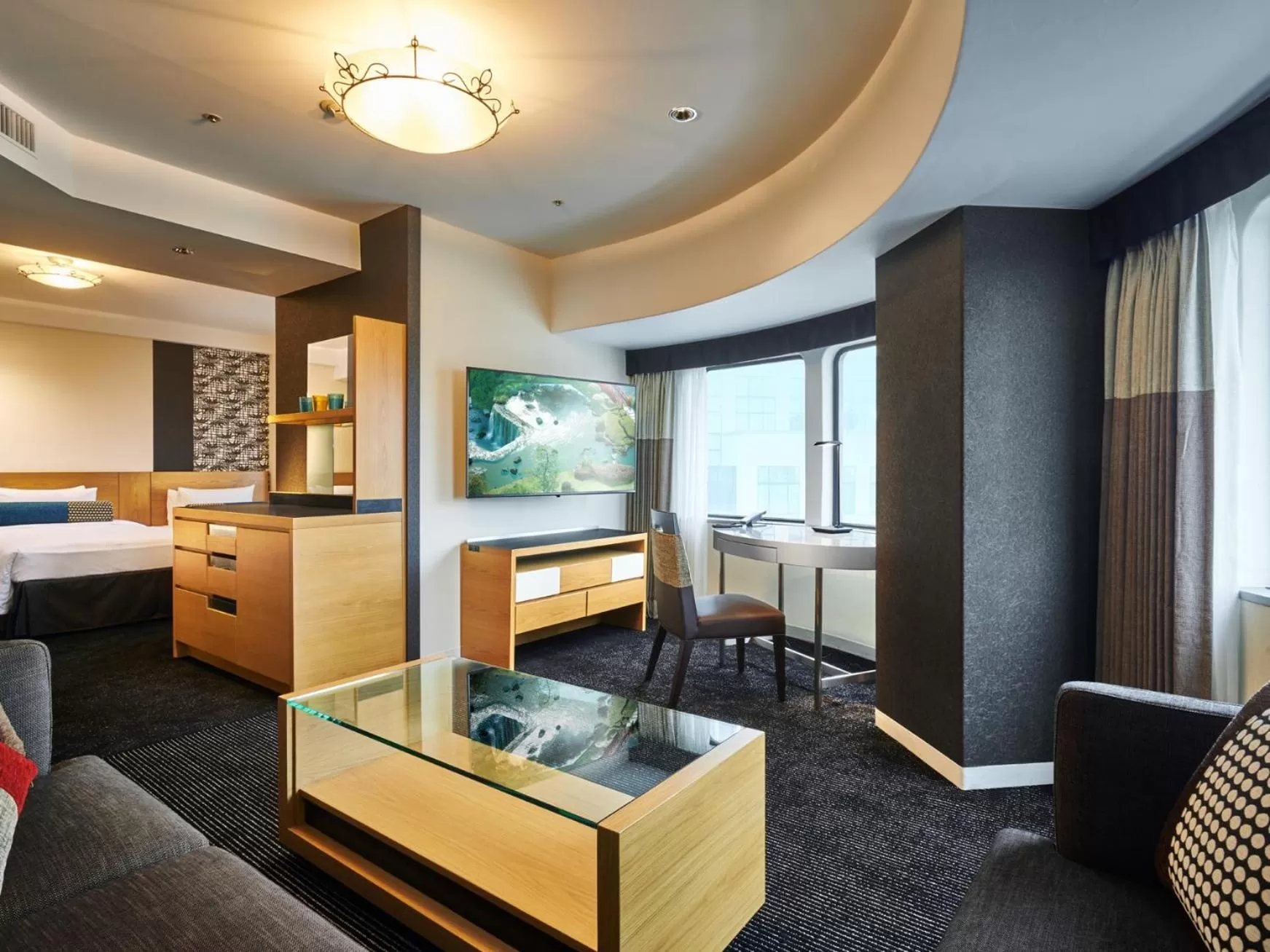 Living room in Hotel New Otani Tokyo Garden Tower