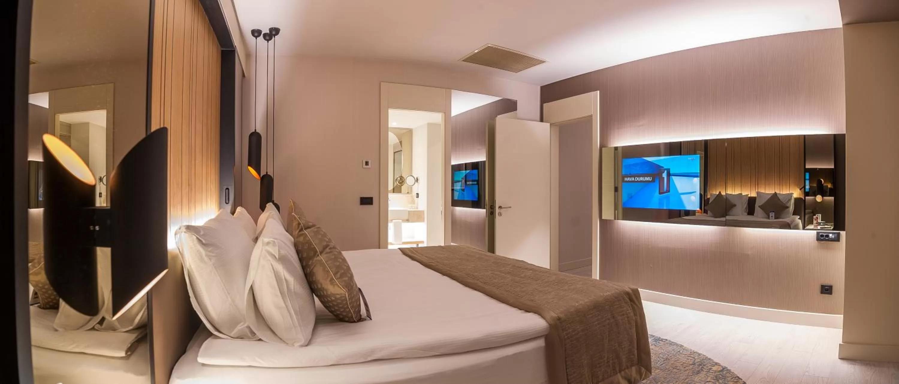 Bed in Bayır Diamond Hotel & Convention Center Konya