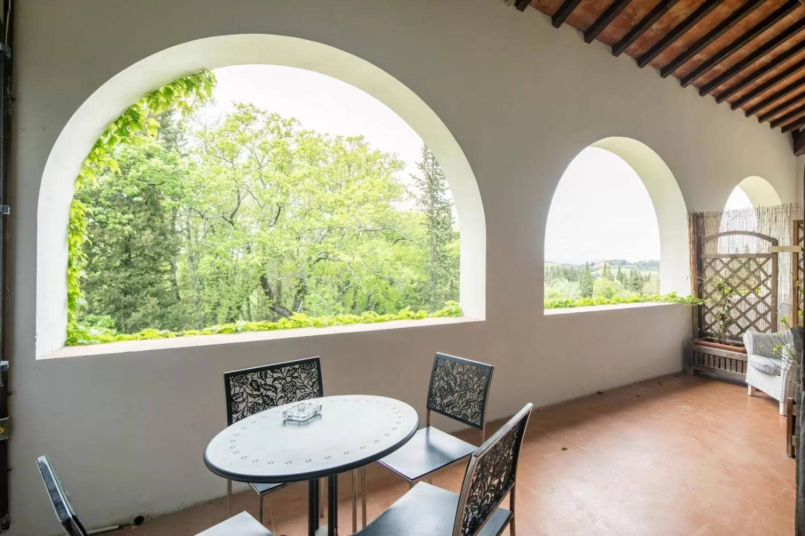 Balcony/Terrace in Villa Albertina