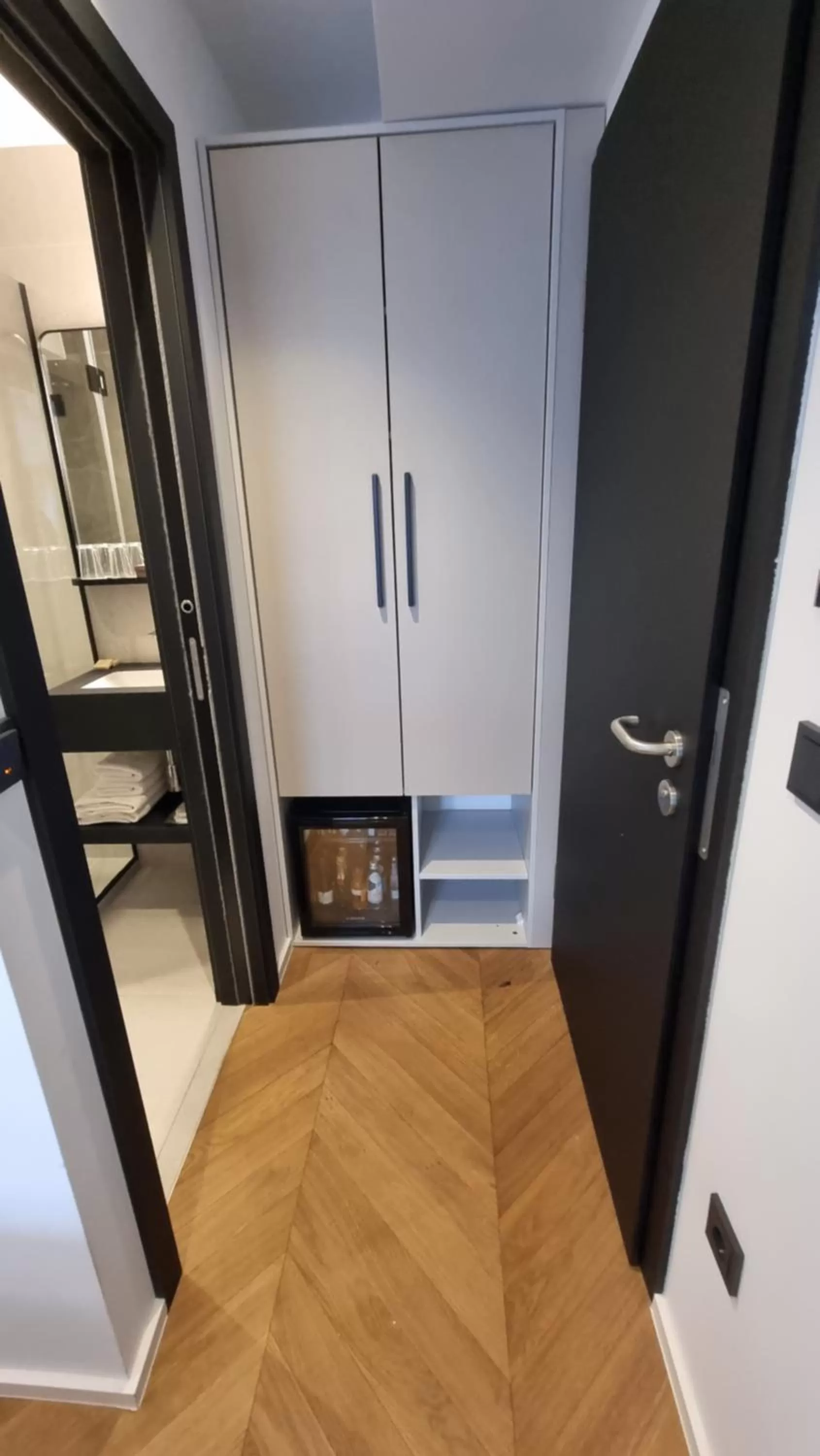 wardrobe in The Hotel Ljubljana