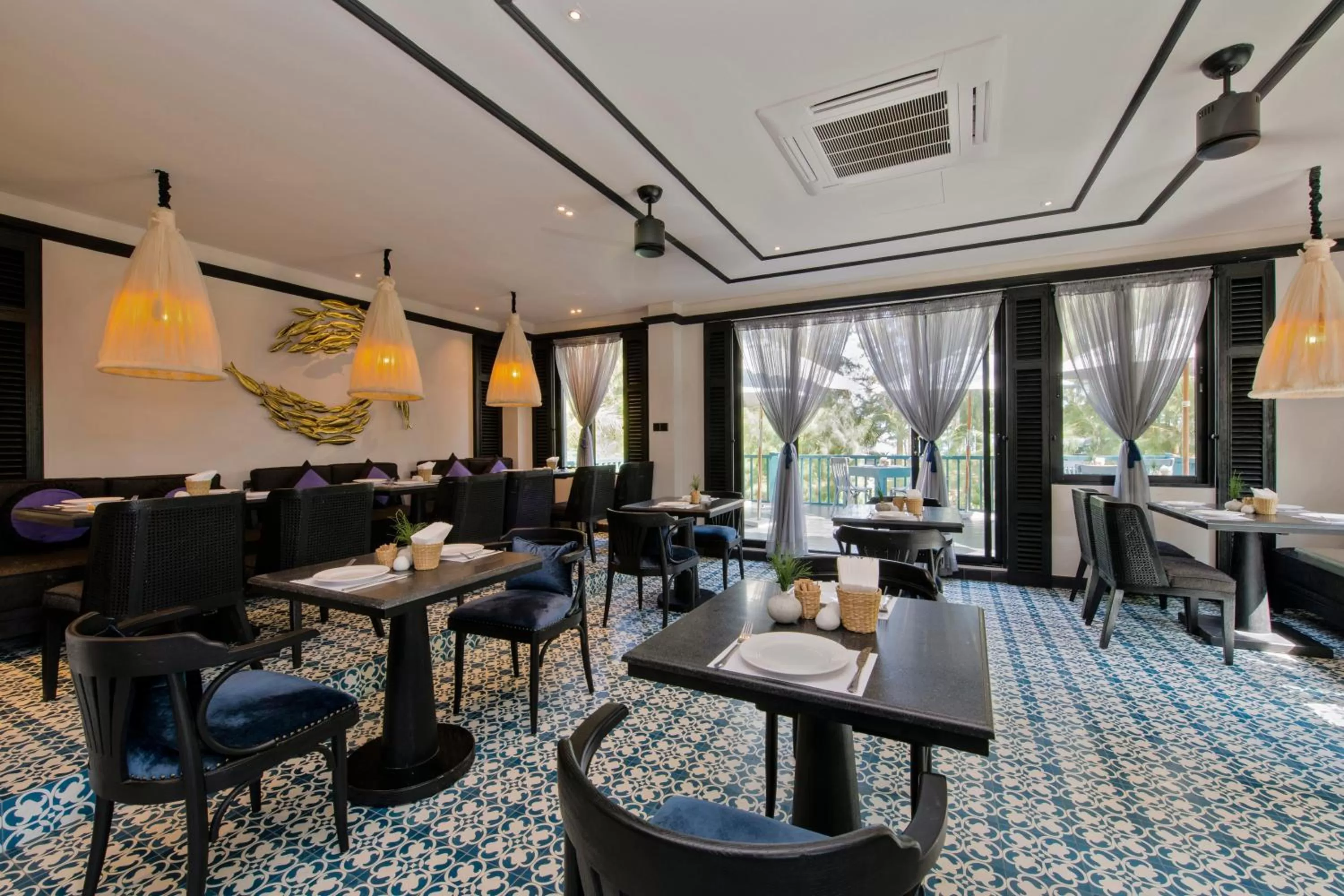 Swimming pool in Sol An Bang Beach Resort & Spa