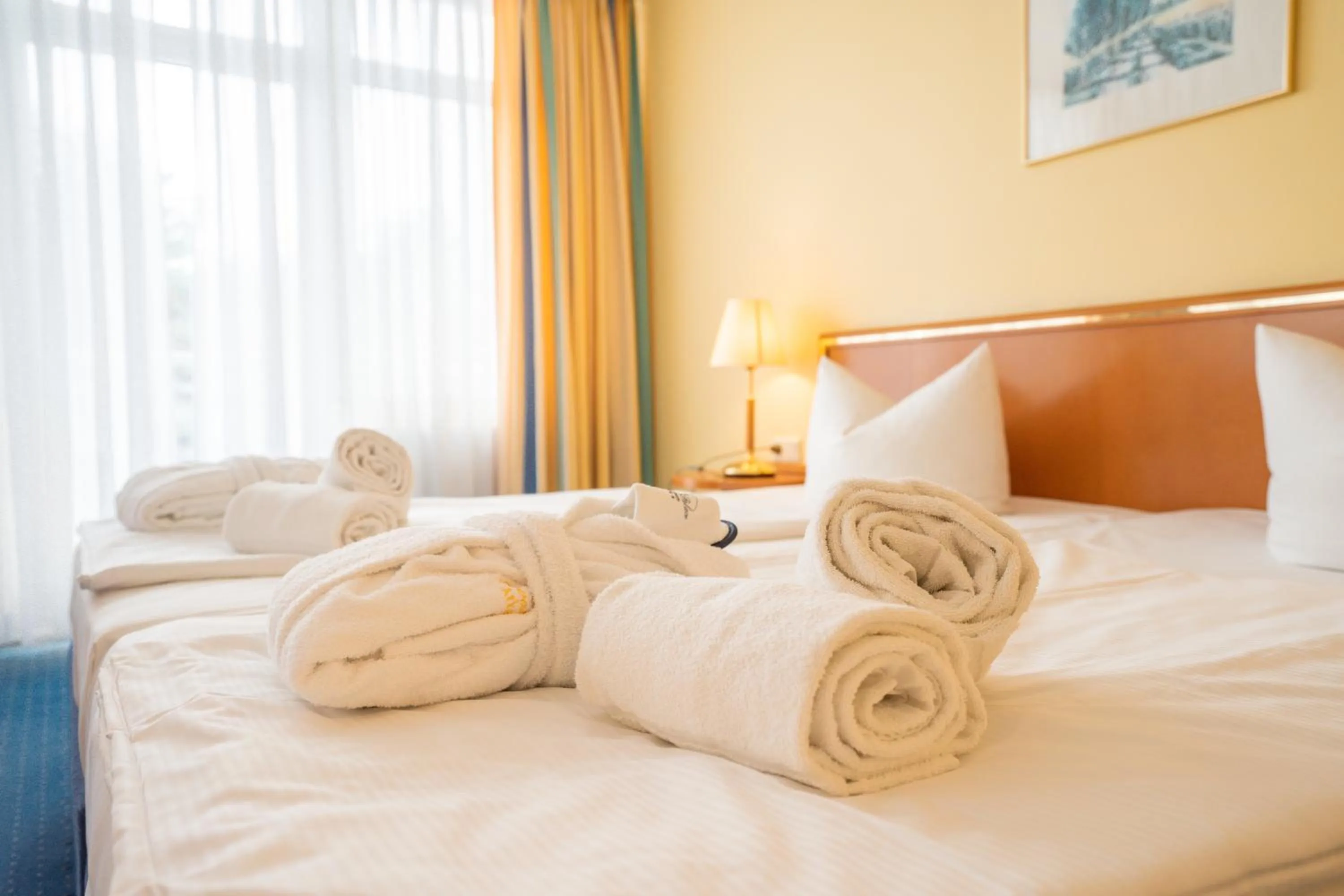 Bed in Arkona Strandhotel