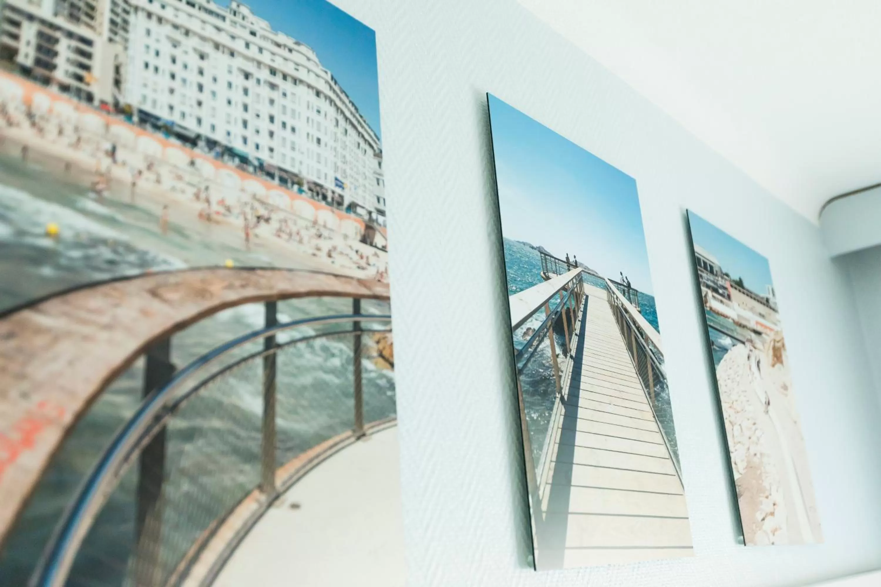 Decorative detail in ibis Styles Marseille Centre Prado Place Castellane