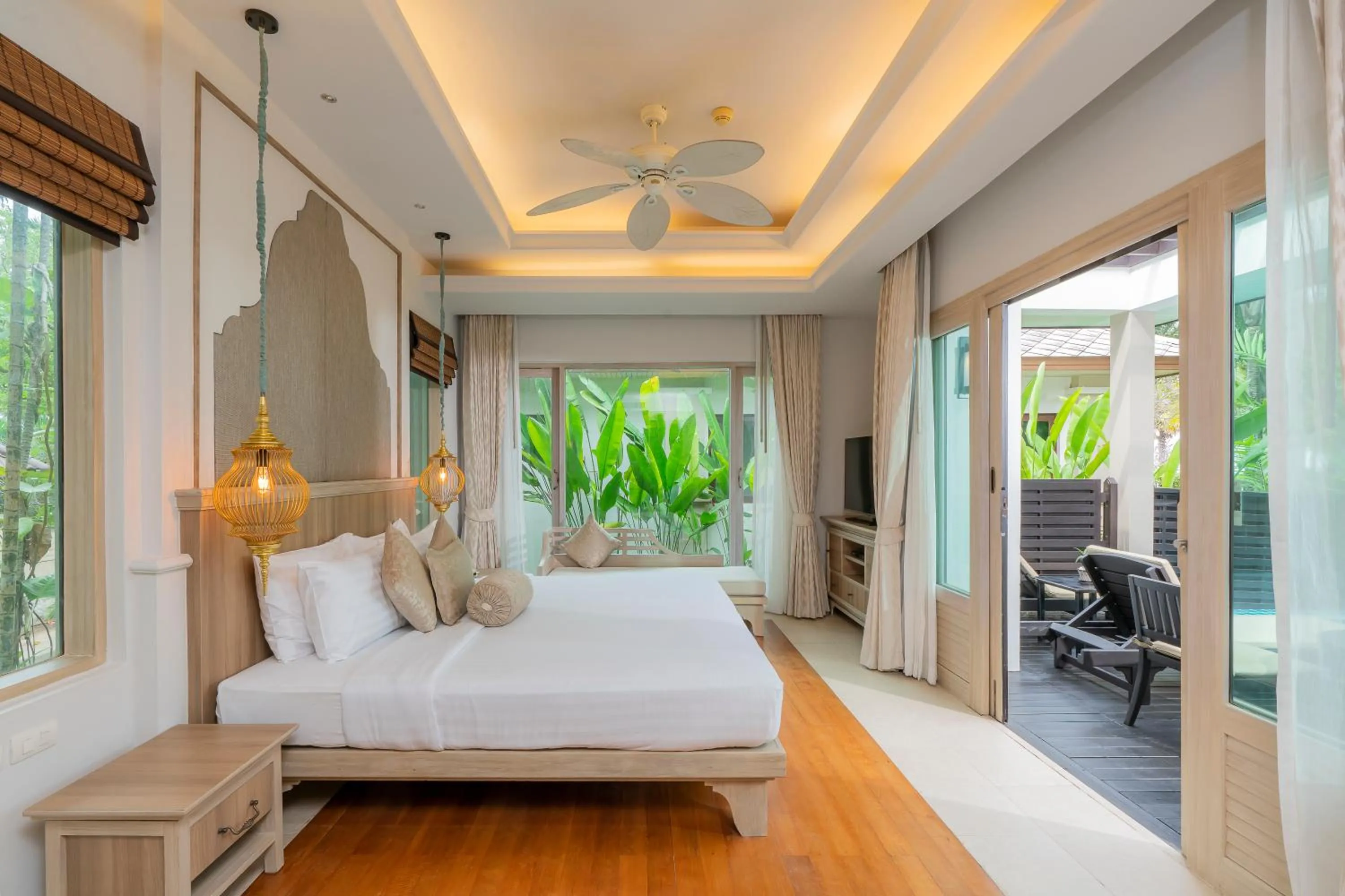 Bedroom, Bed in Ravindra Beach Resort & Spa - SHA Extra Plus