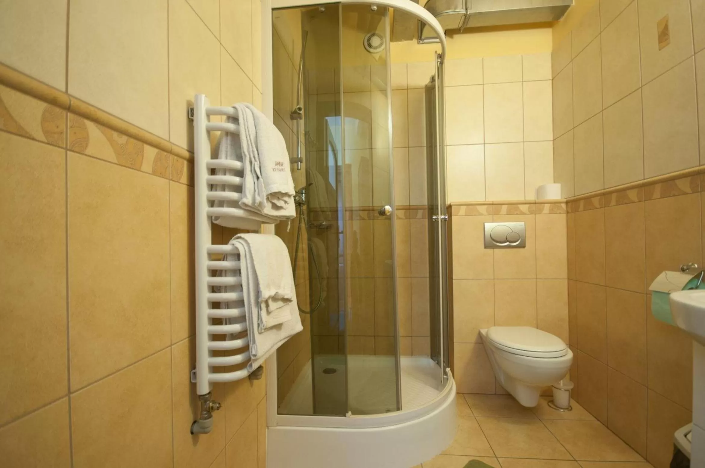 Bathroom in Hotel Restauracja Pod Parowozem