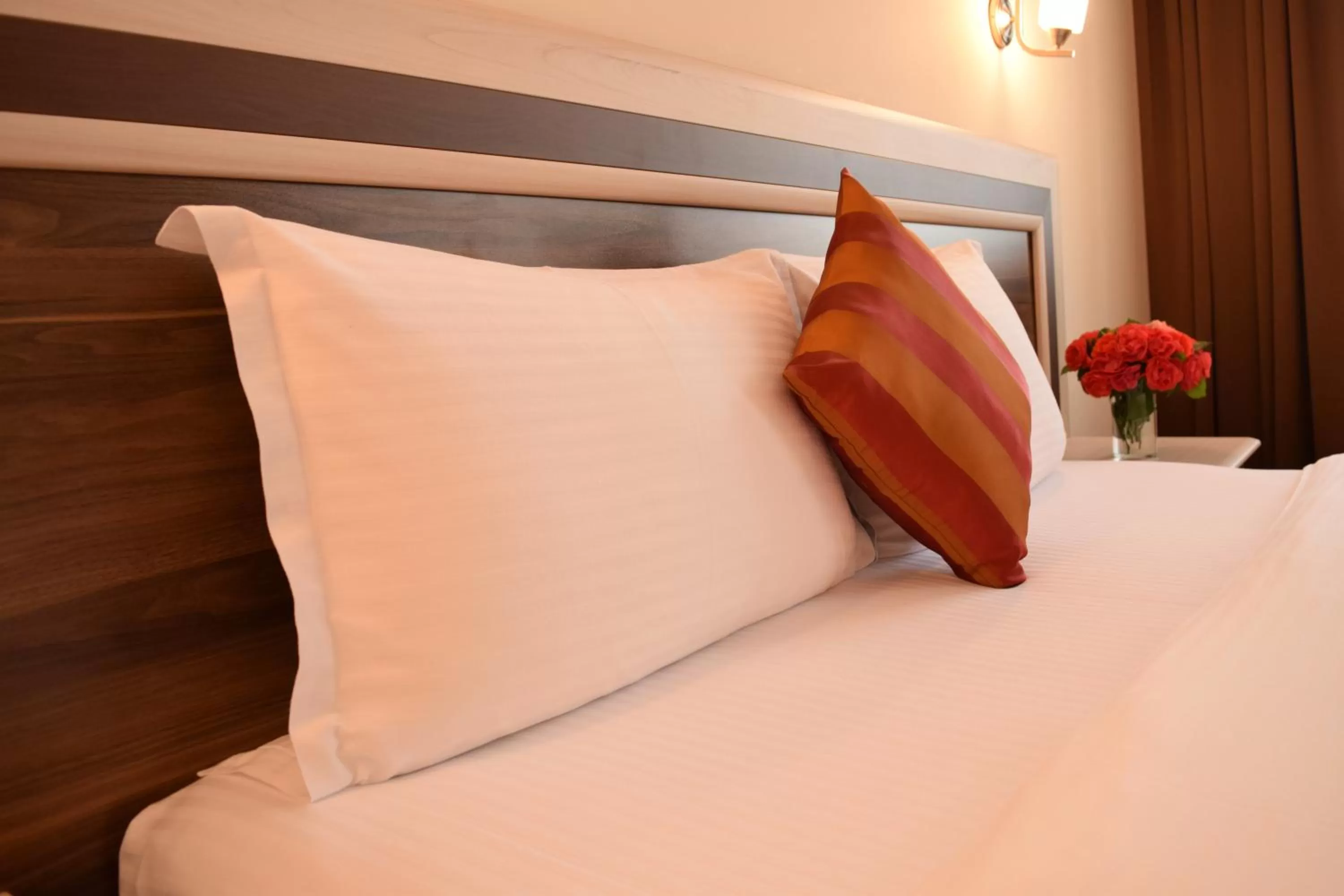 Bed in Artsakh Hotel