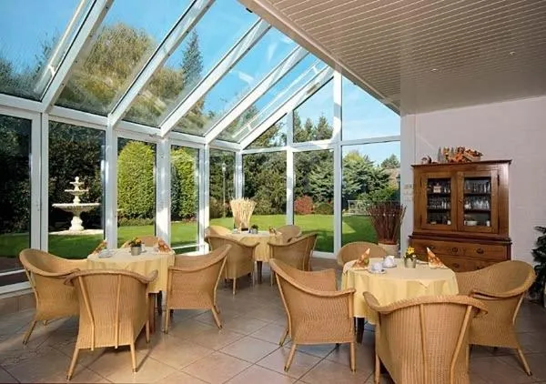 Balcony/Terrace in Garten-Hotel Ponick