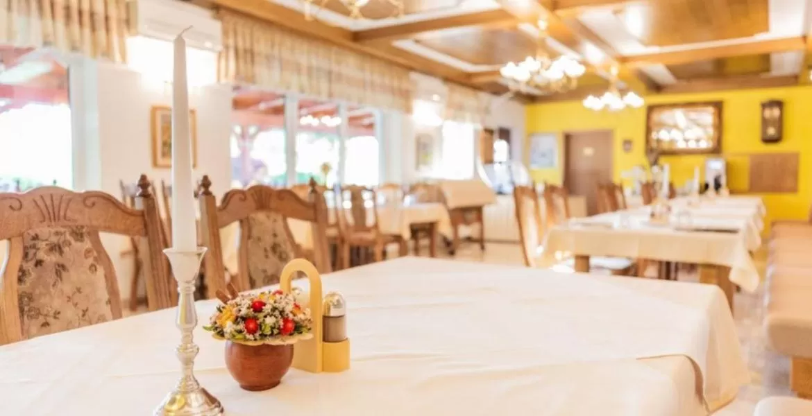 Seating area in Nature Hotel Lukanc