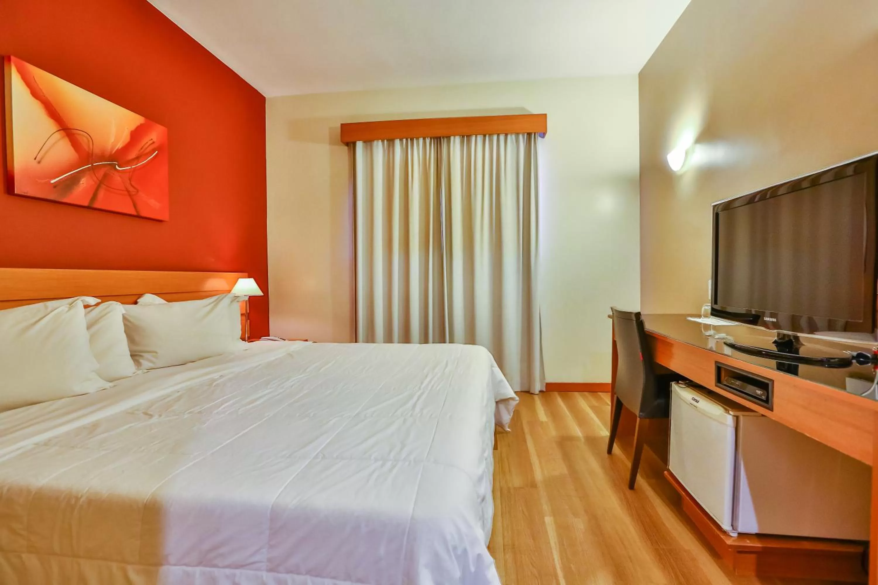 Bed in Red Roof Inn Jundiaí