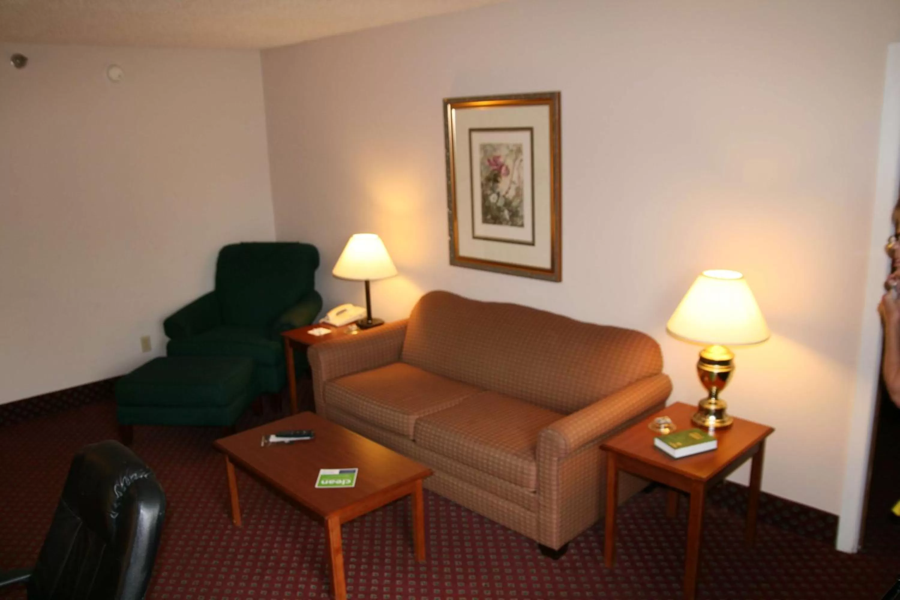 Living room in Hampton Inn Laurinburg