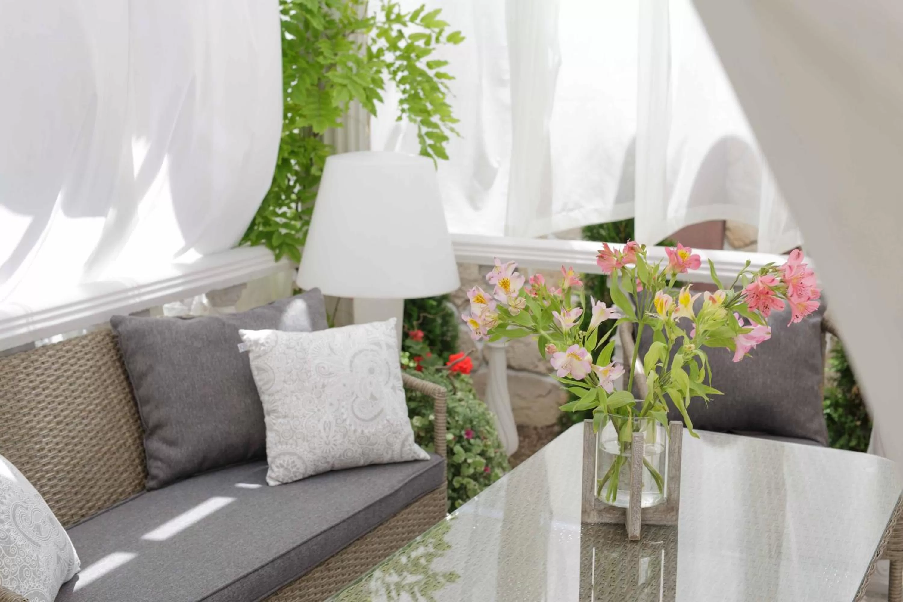 Garden view in Weekend Boutique Hotel