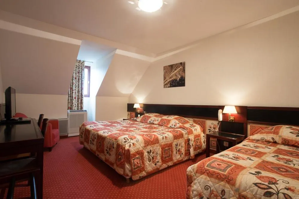 Bed in Hostellerie St Vincent