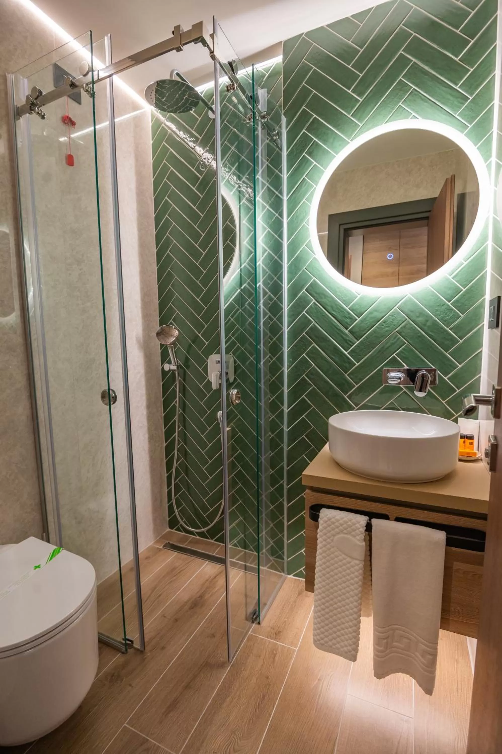 Shower, Bathroom in Hotel Codrişor