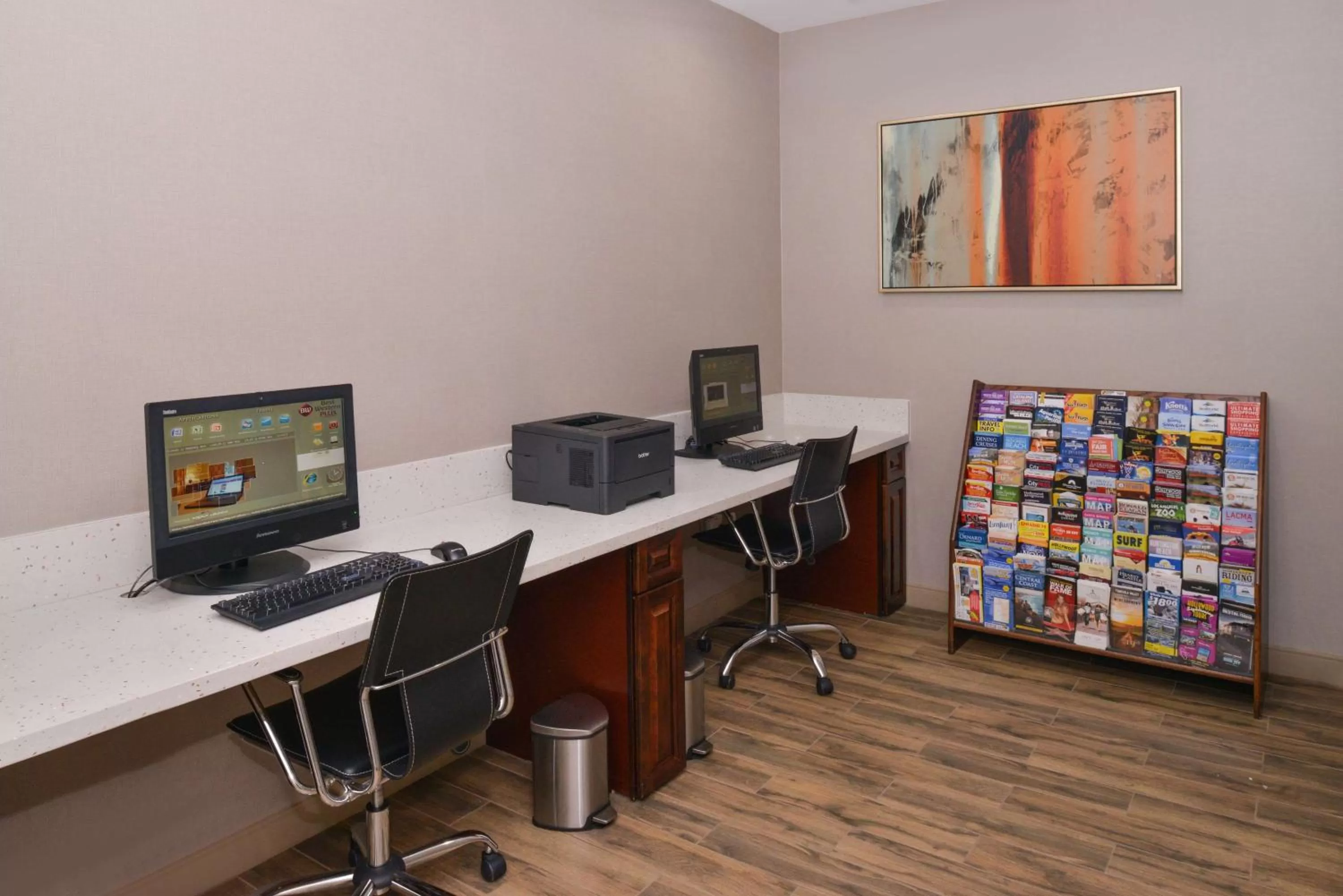 On site in Best Western Plus Hotel at the Convention Center