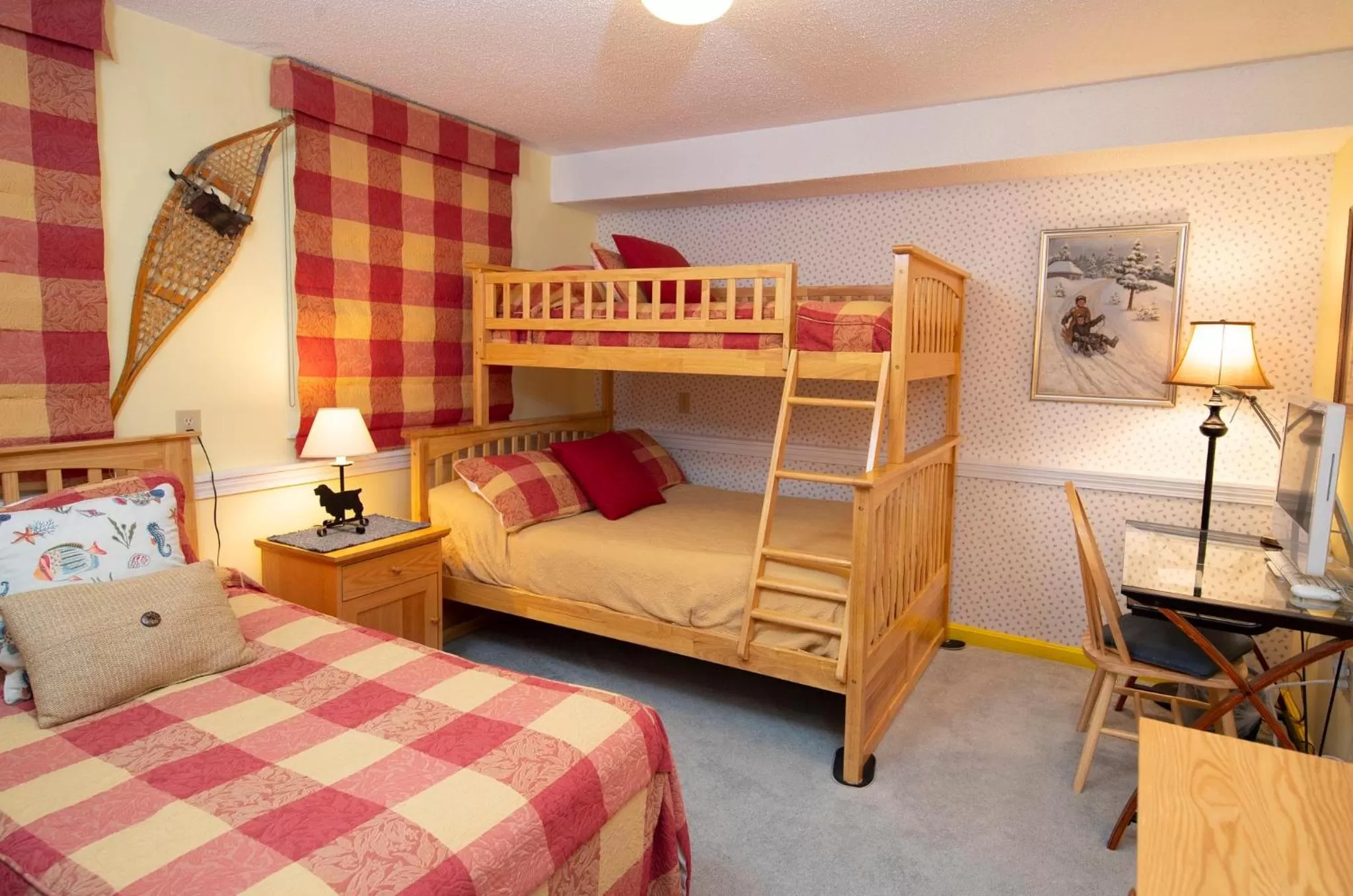 Photo of the whole room, Bed in Winterplace at Okemo, A Vail Resorts Property