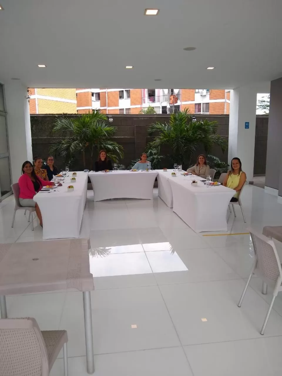 People in Hotel Blue 66