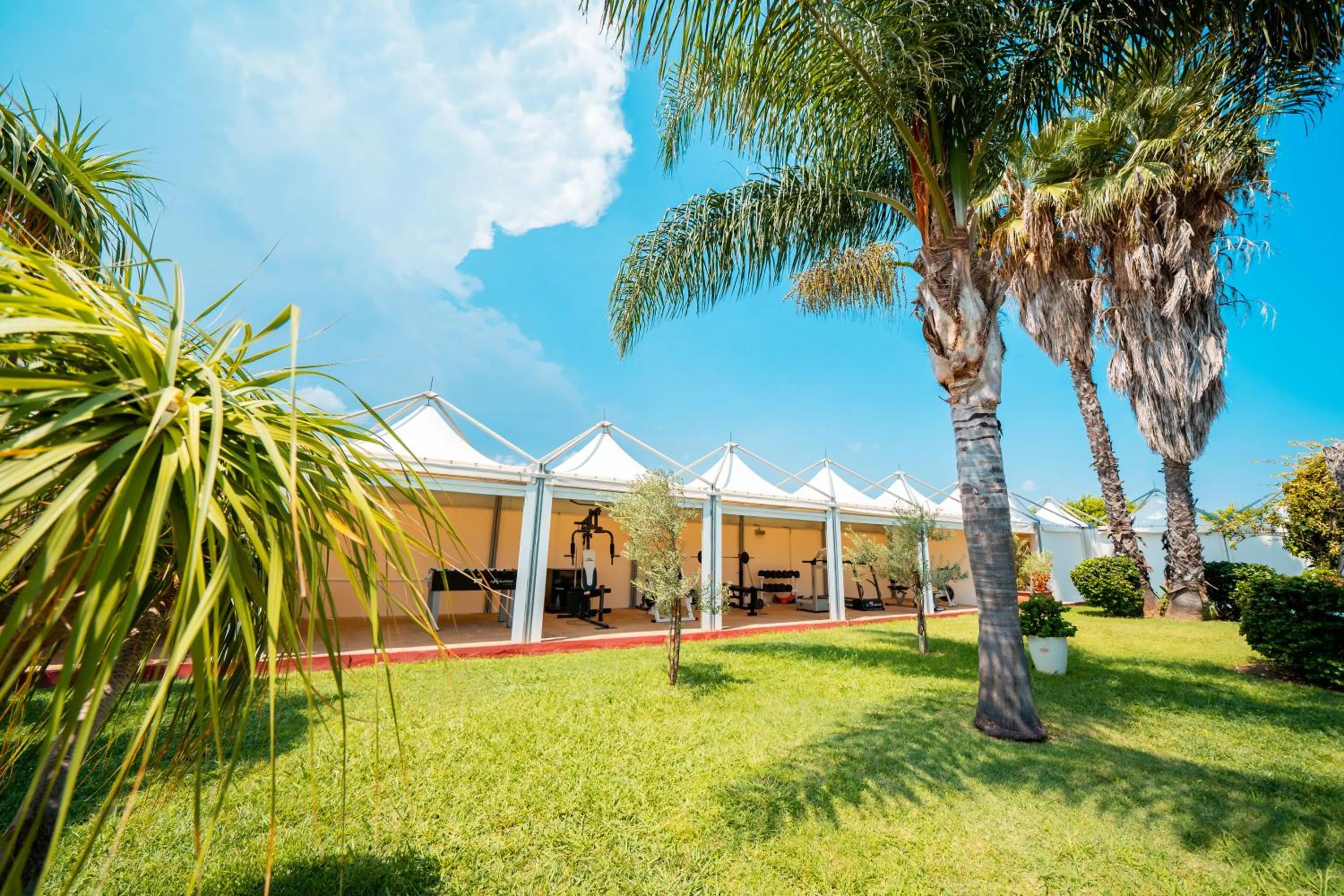 Fitness centre/facilities in Albatros Hotel