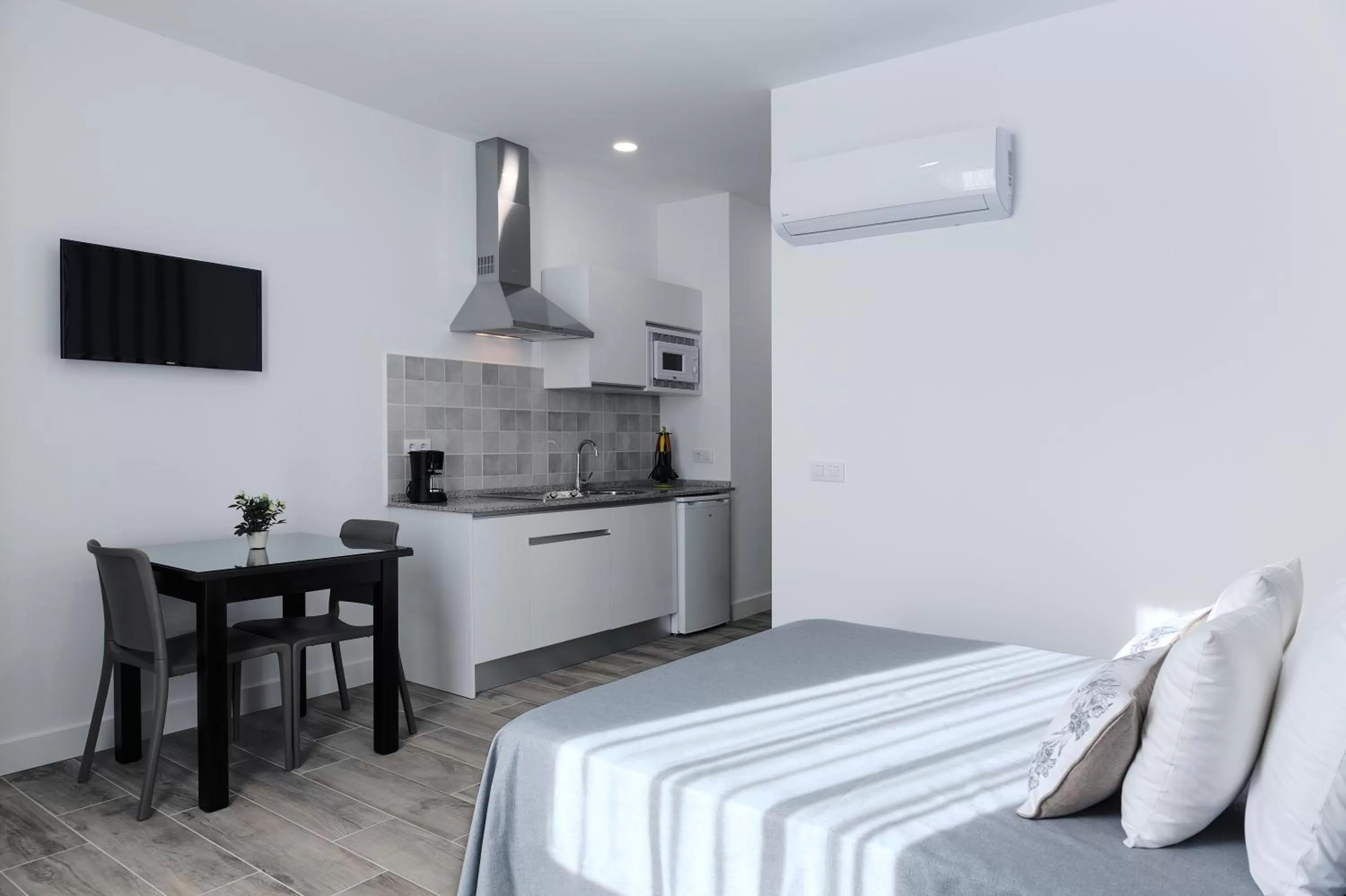 Kitchen or kitchenette in Hotel Apartamentos MPD