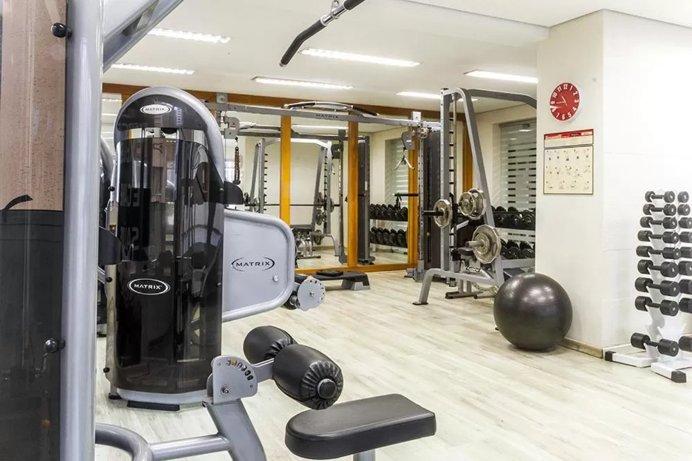 Fitness centre/facilities in Hotel Sequóia Alphaville