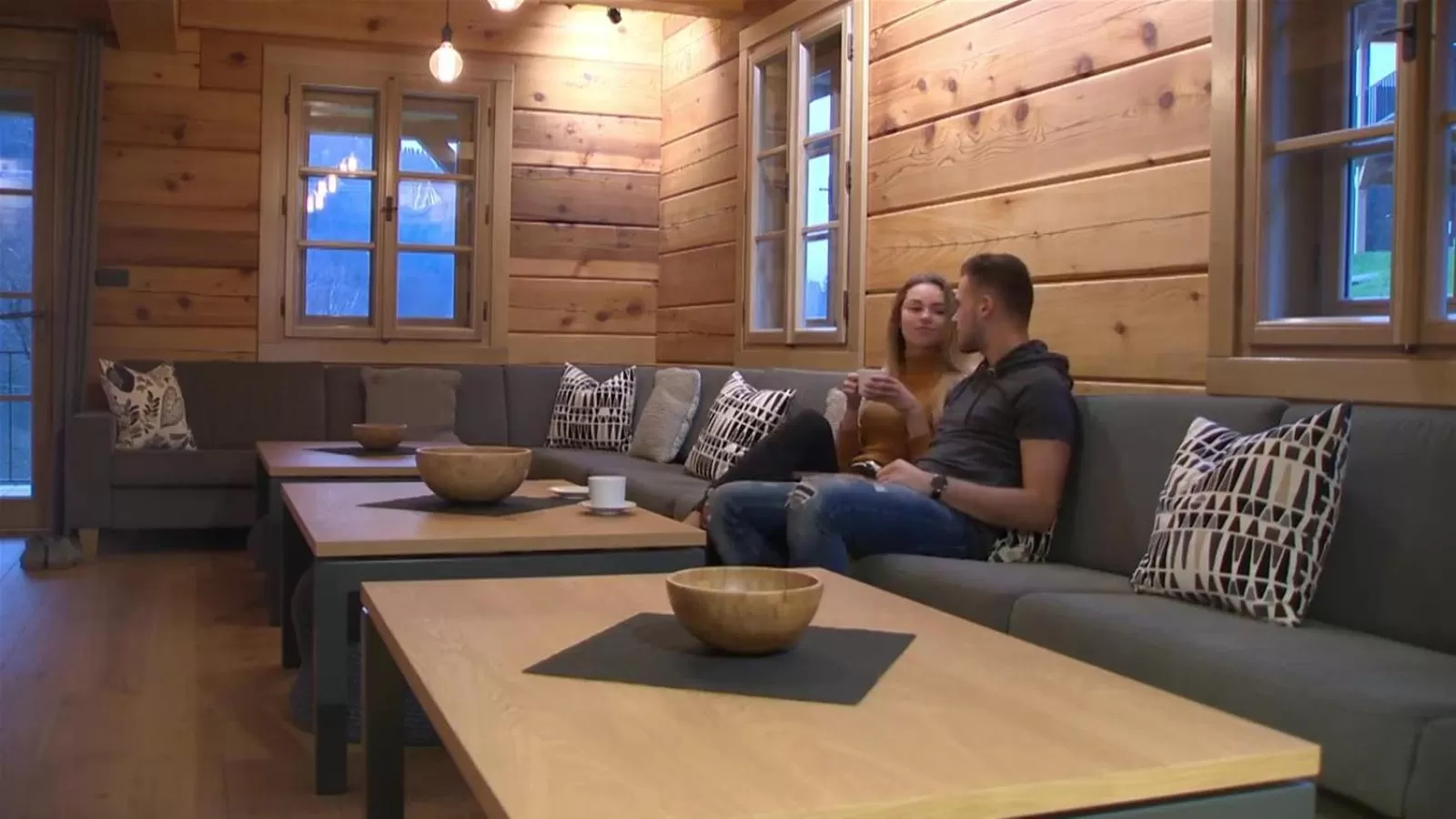 Living room in X-Park Františkov