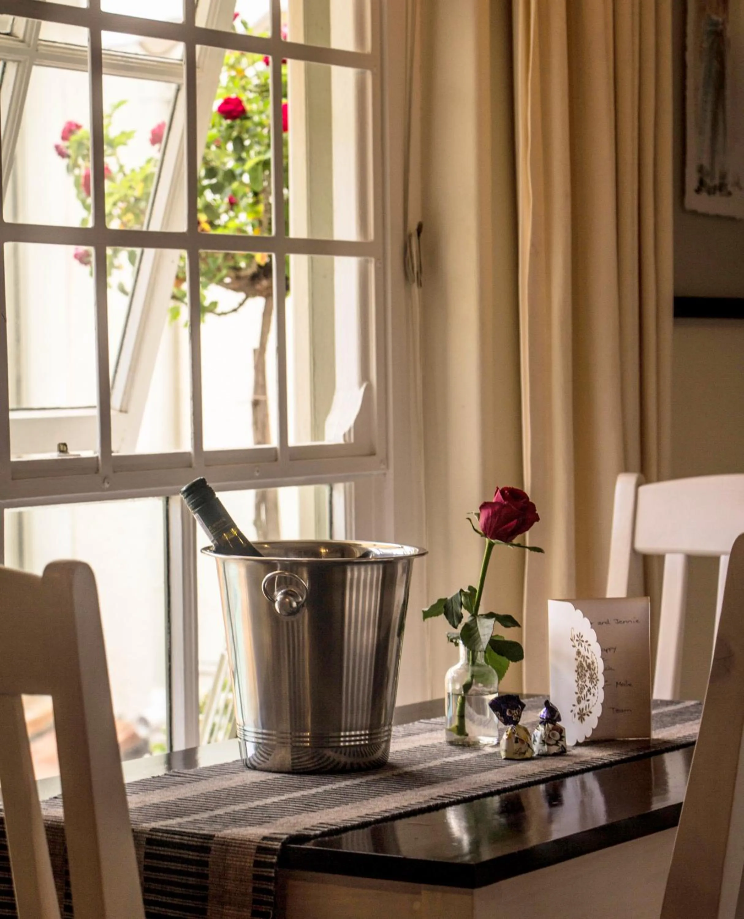 Decorative detail in Wild Olive Guest House & Villa