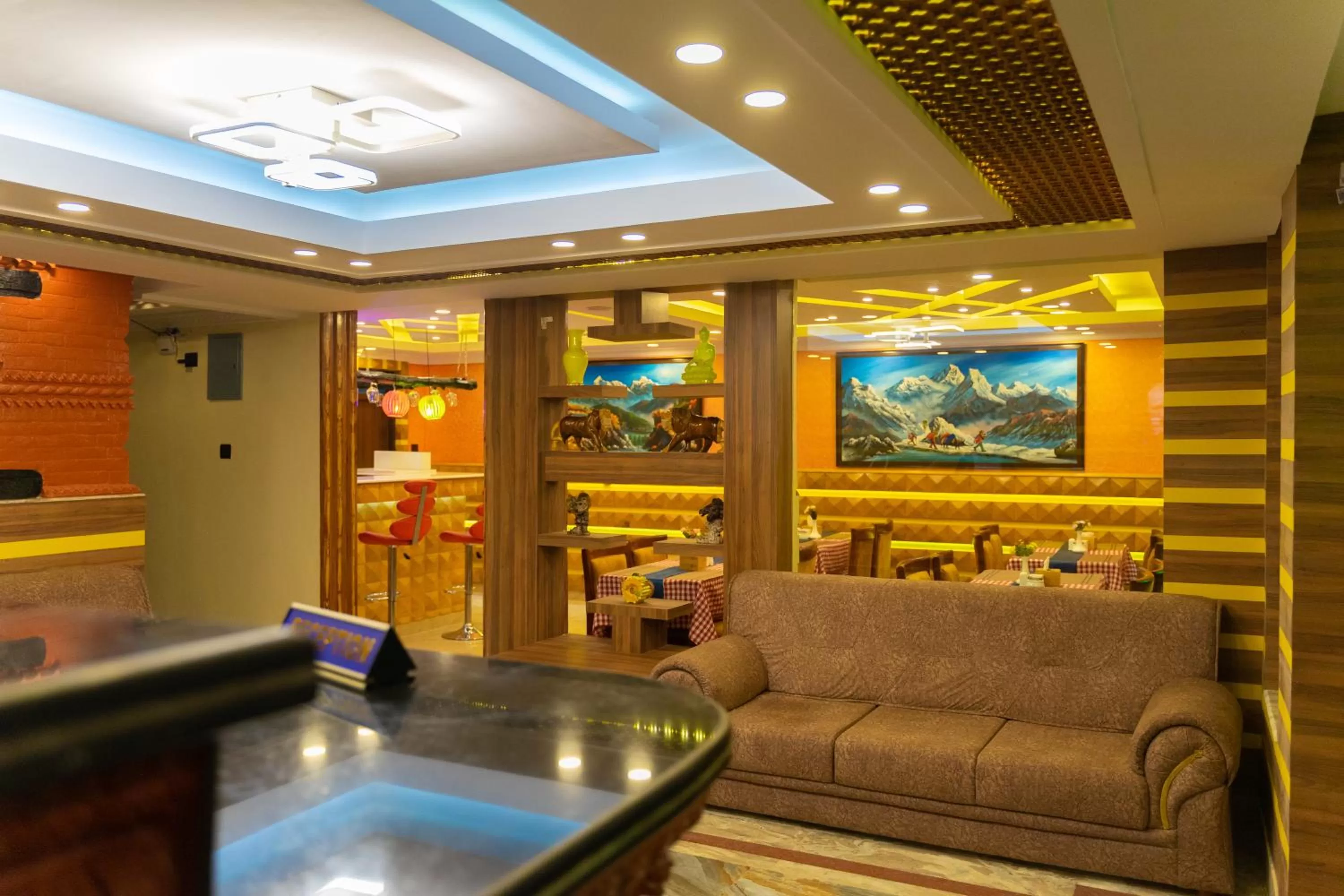 Lobby or reception in Grand Yak Boutique Hotel