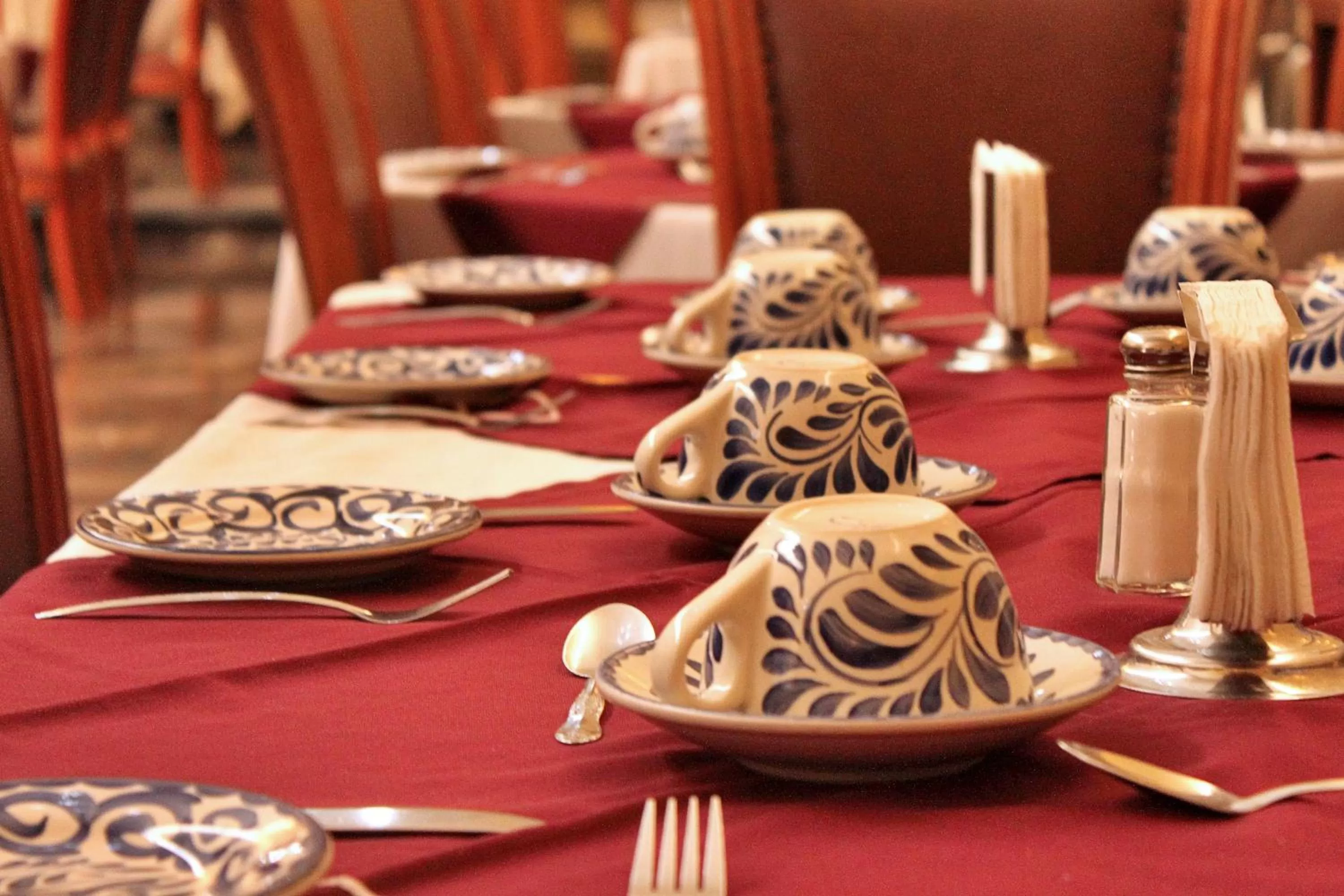 Food and drinks in Hotel Casa Real Tehuacan