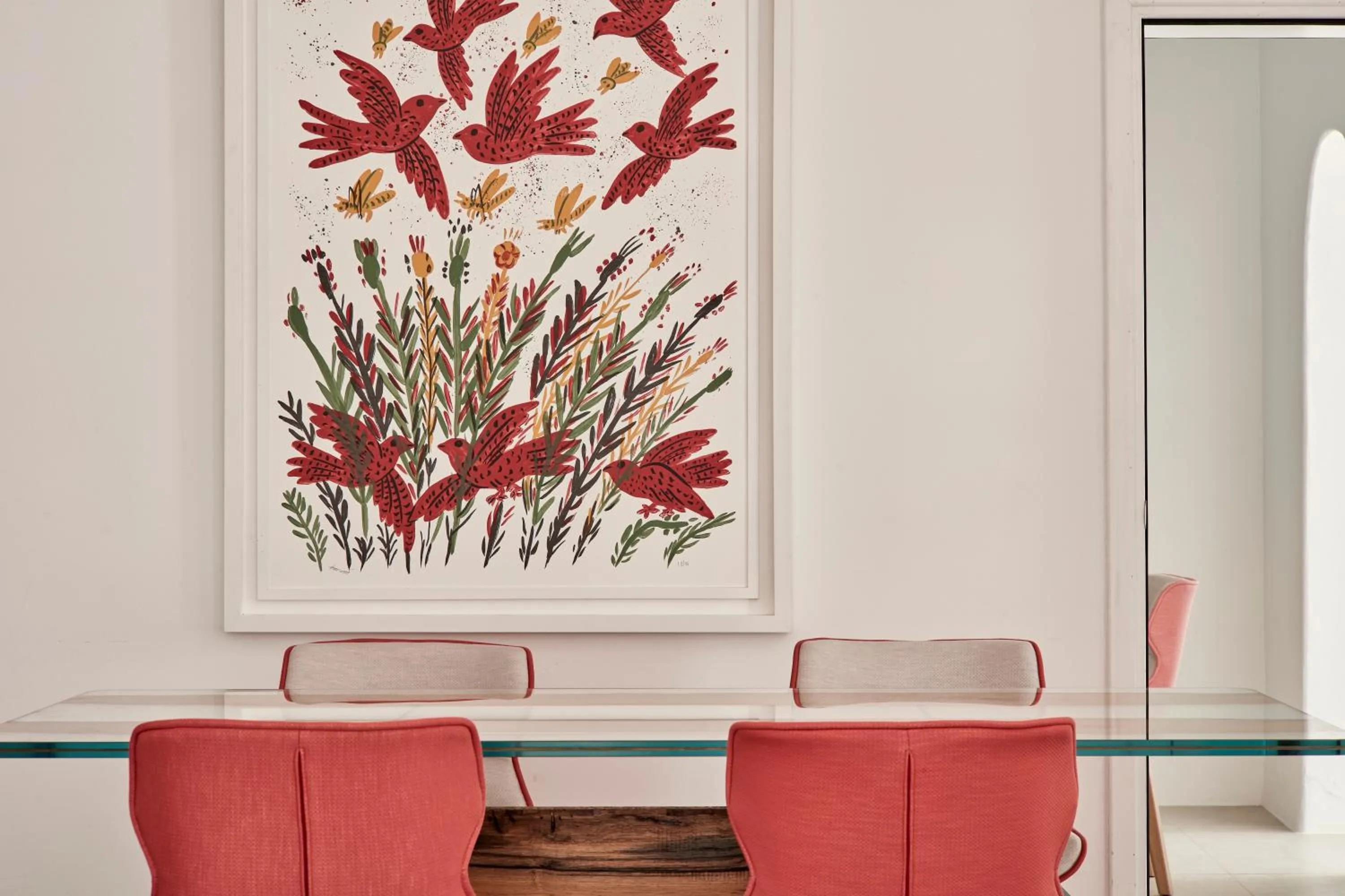 Dining area in Myconian Ambassador Relais & Chateaux