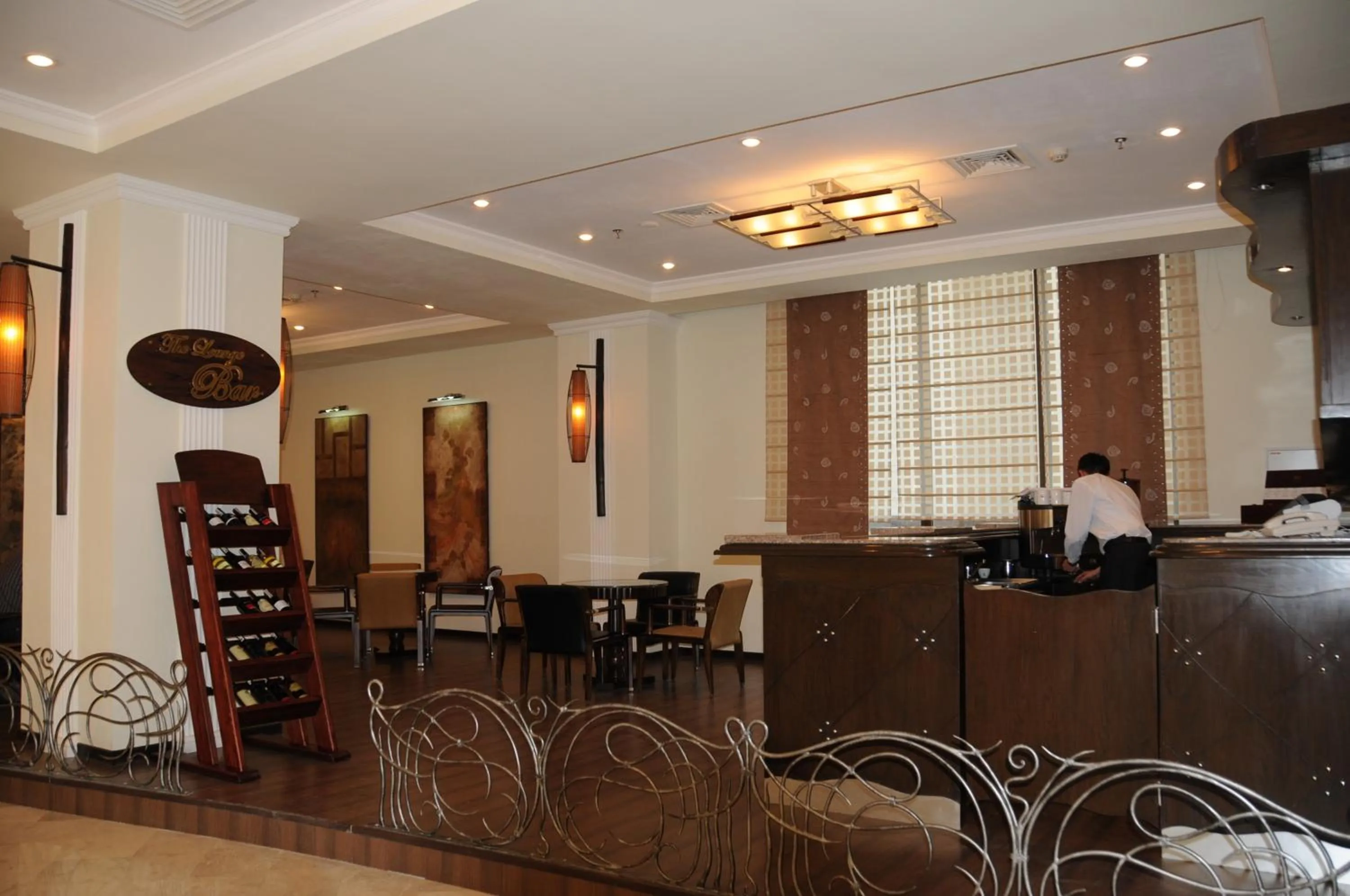 Lounge or bar in Ramada by Wyndham Tashkent