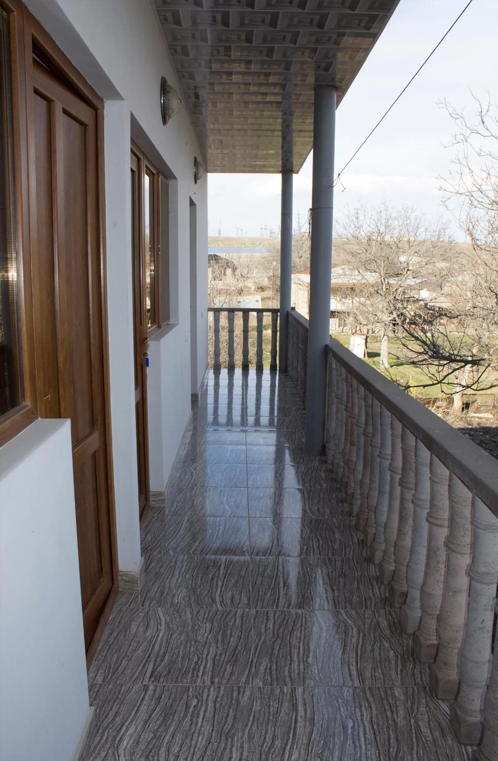 Balcony/Terrace in Tatev Shinuhayr Hotel'