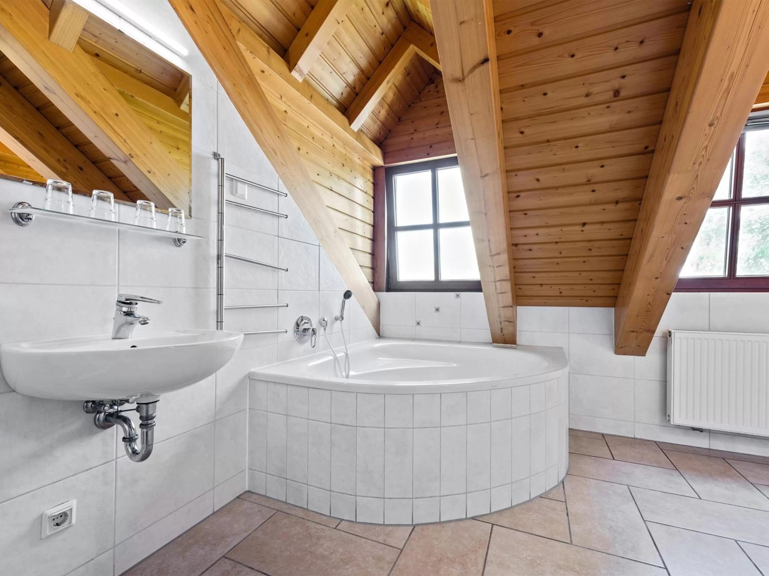 Hot Tub in Hotel Bohemia