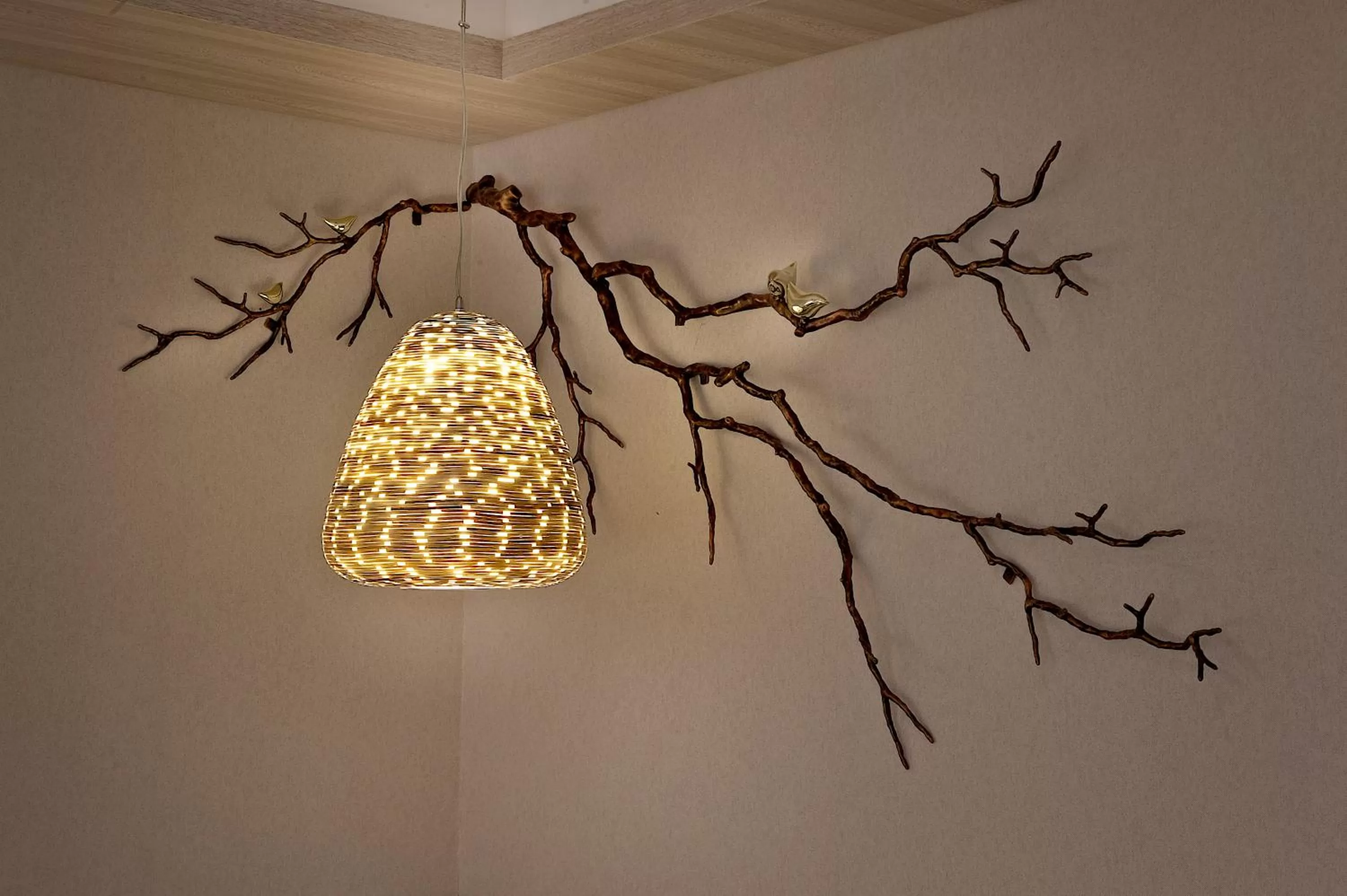 Decorative detail in arTree hotel