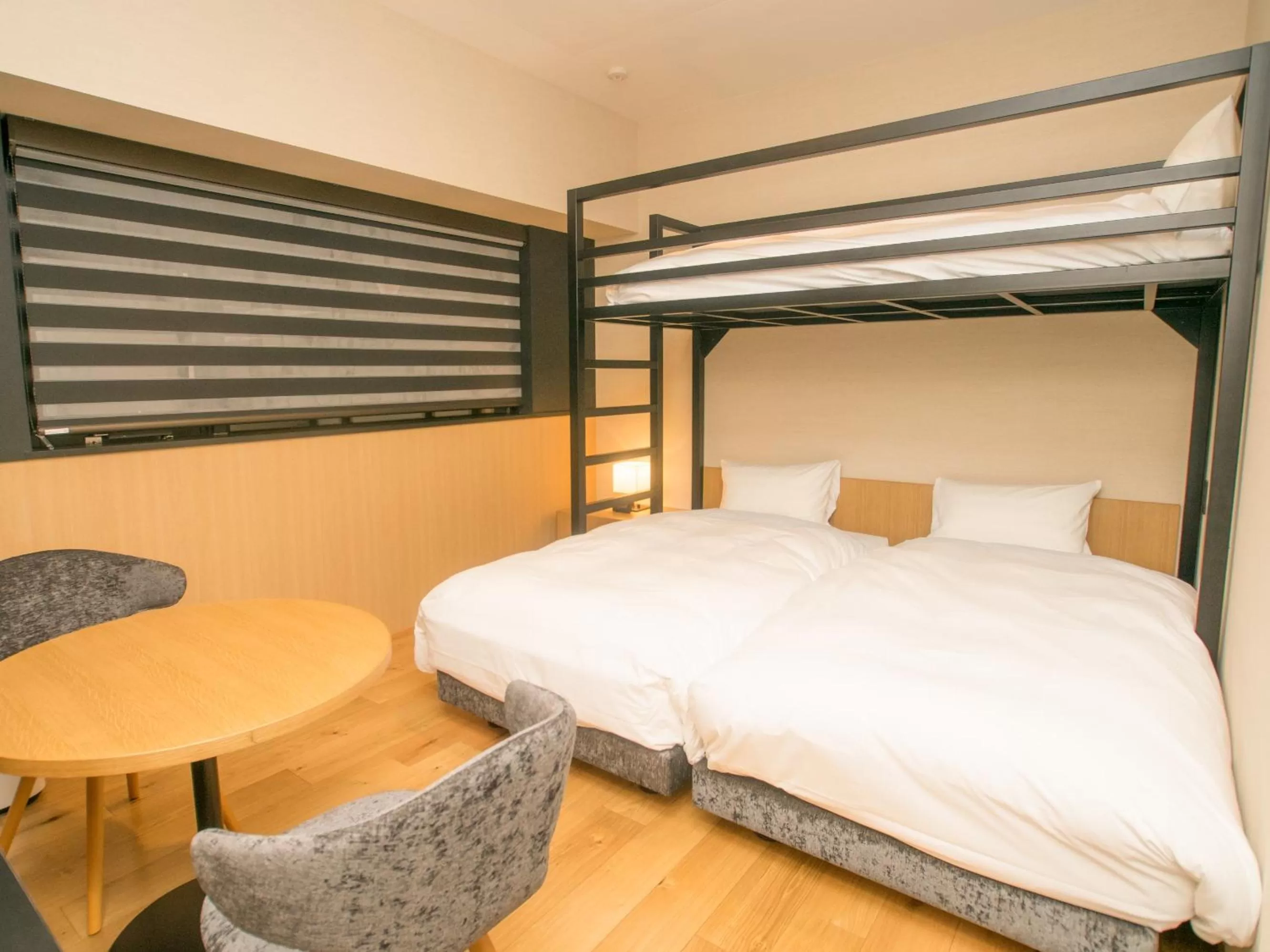 Photo of the whole room, Bed in HATAGO INN Kansai Airport