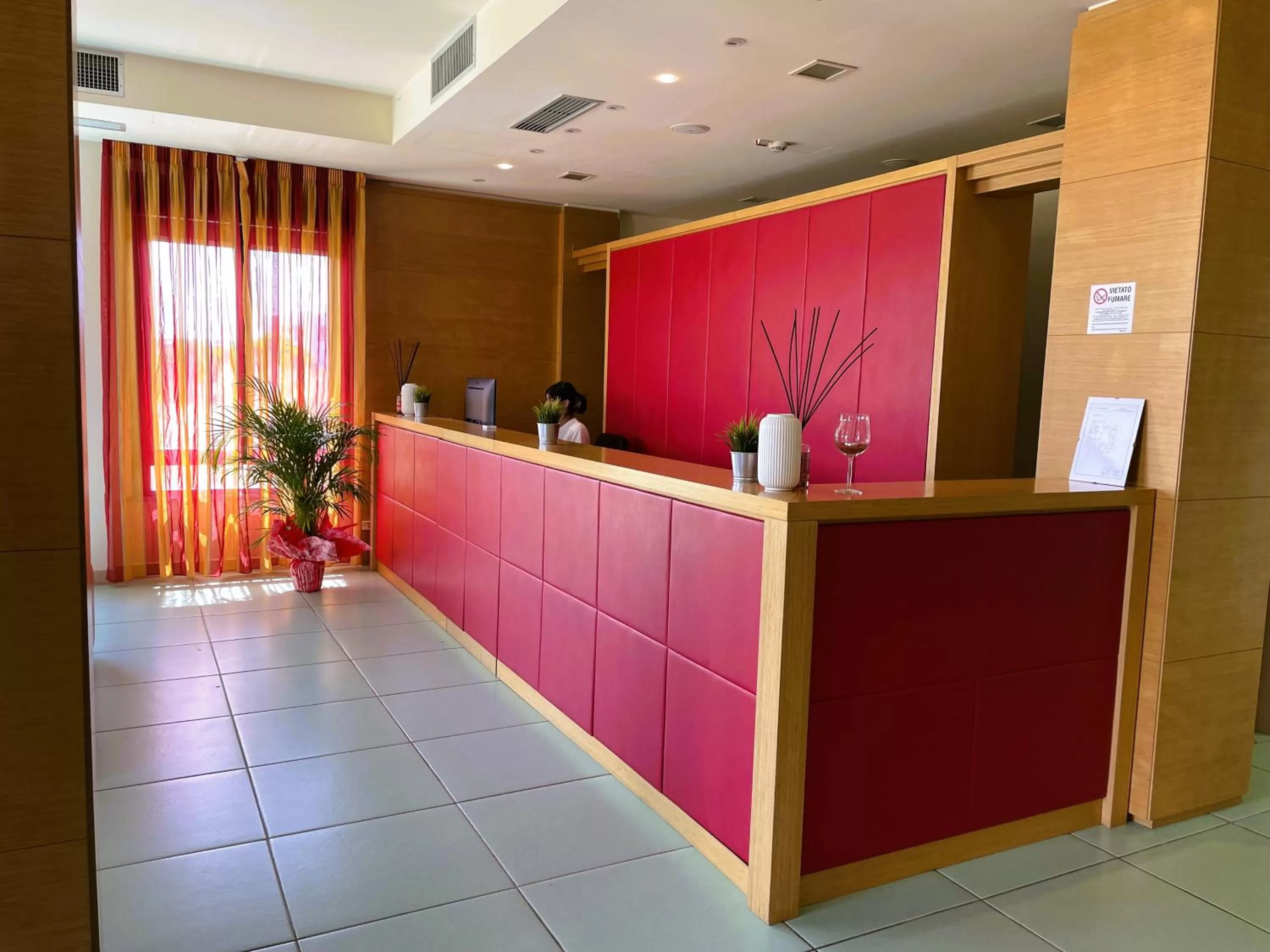 Lobby or reception in Hotel Grecale - Venturina Terme