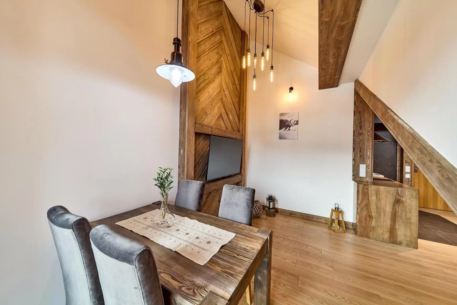 Dining area in Aparthotel Giewont