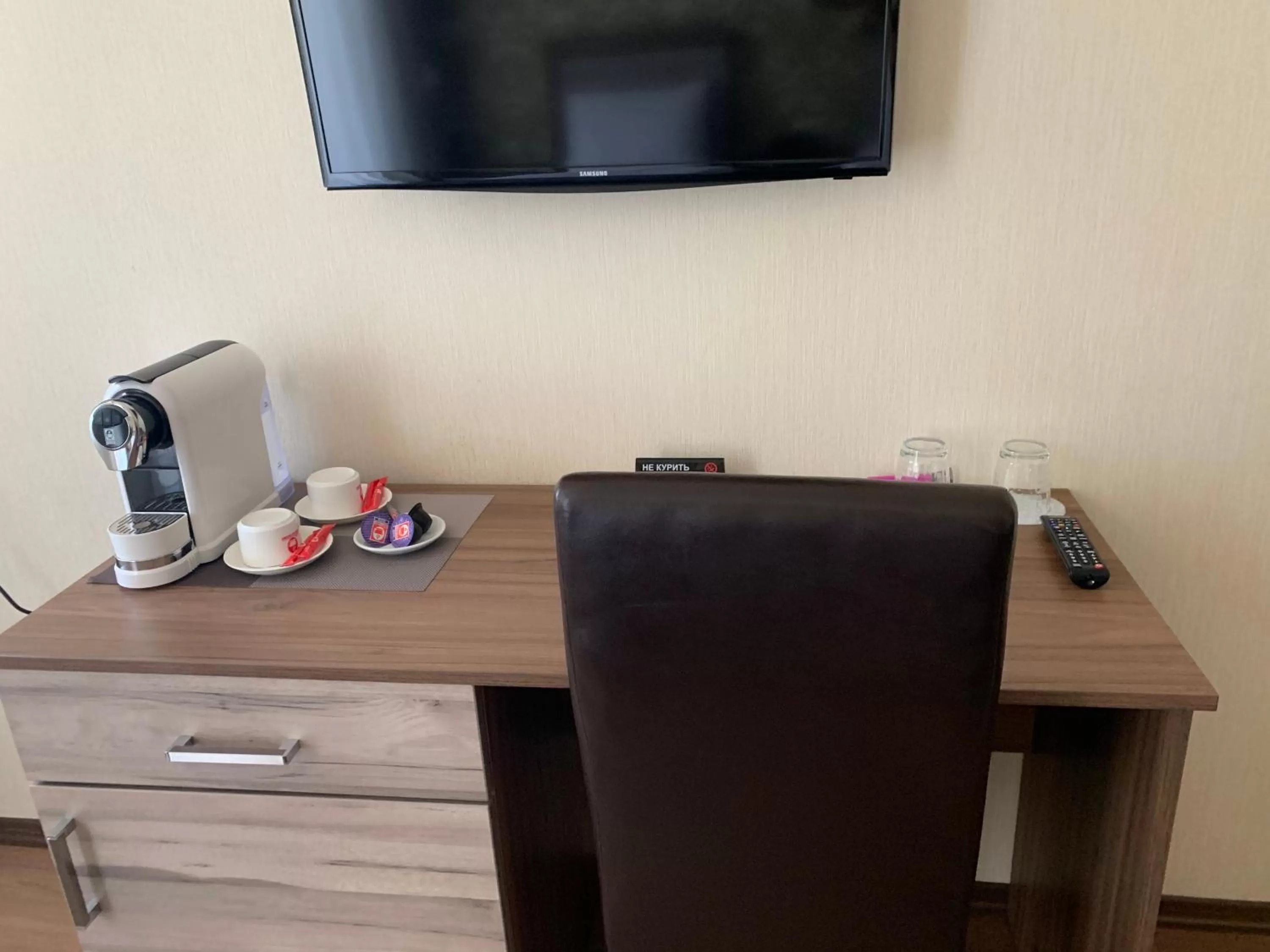 Coffee/tea facilities in Hotel Gureli