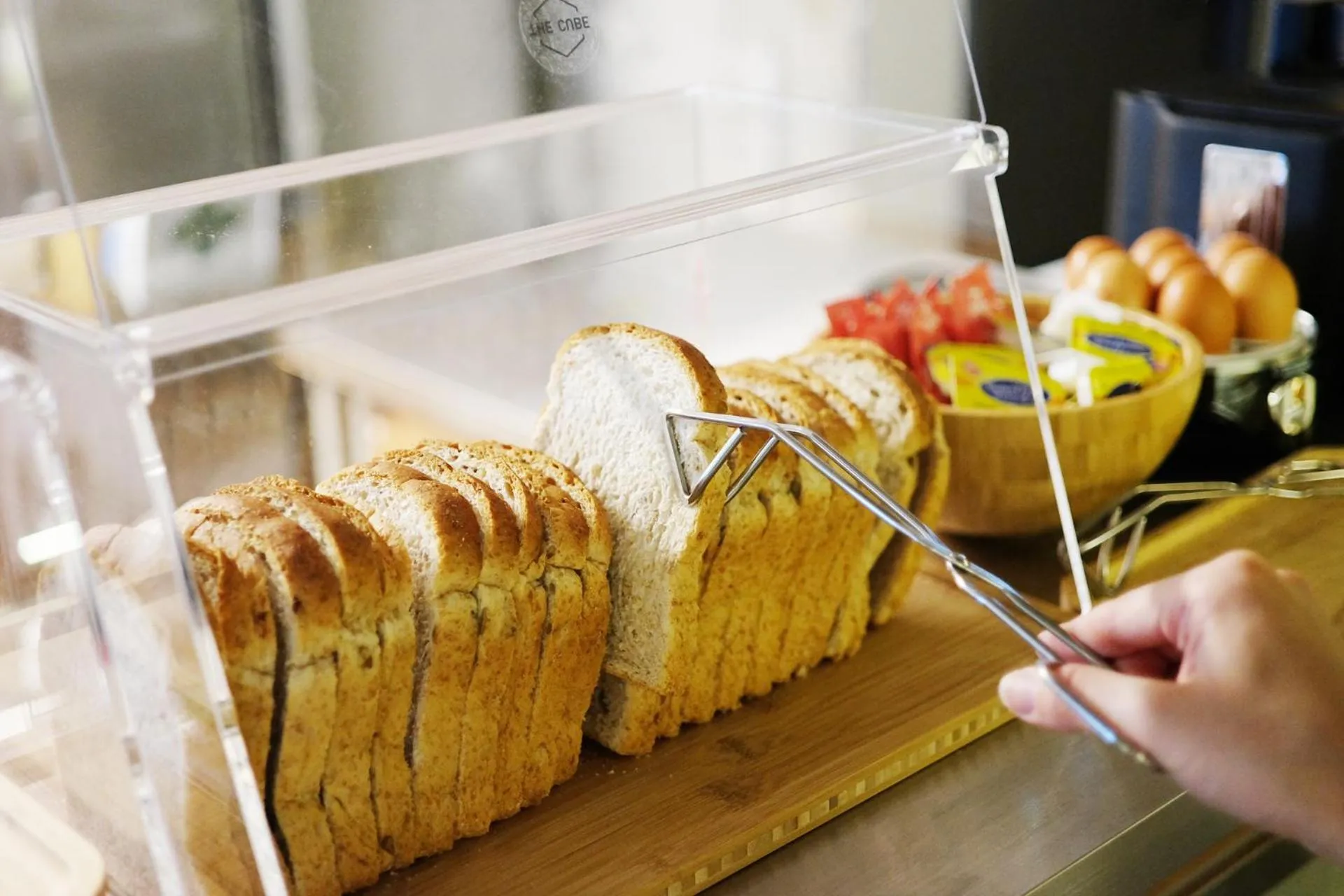 Breakfast in The Cube Hotel