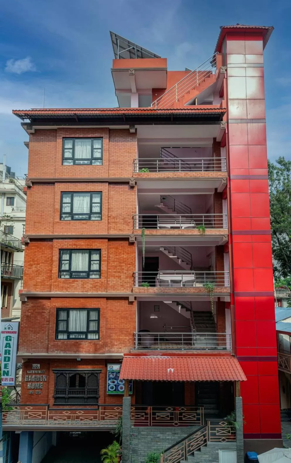 Property building in Kathmandu Garden Home