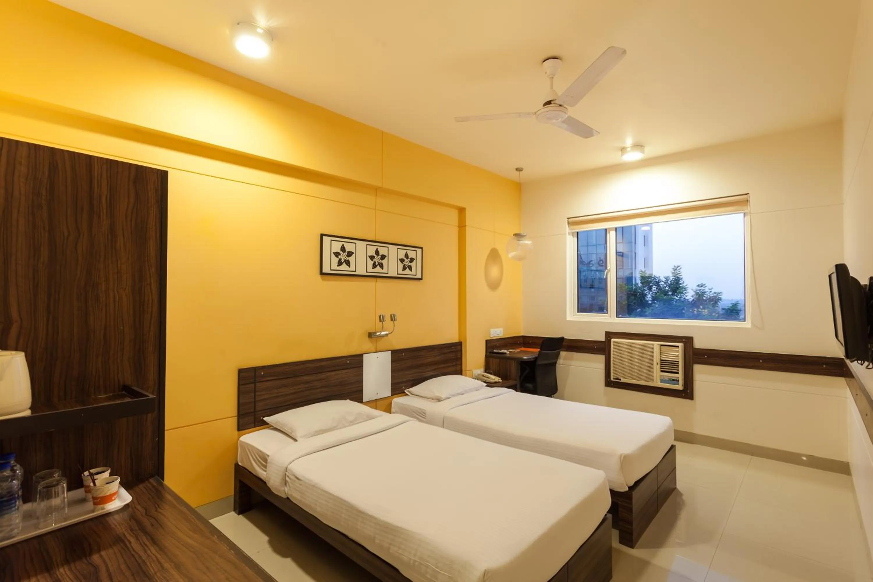 Bedroom, Bed in Ginger Surat