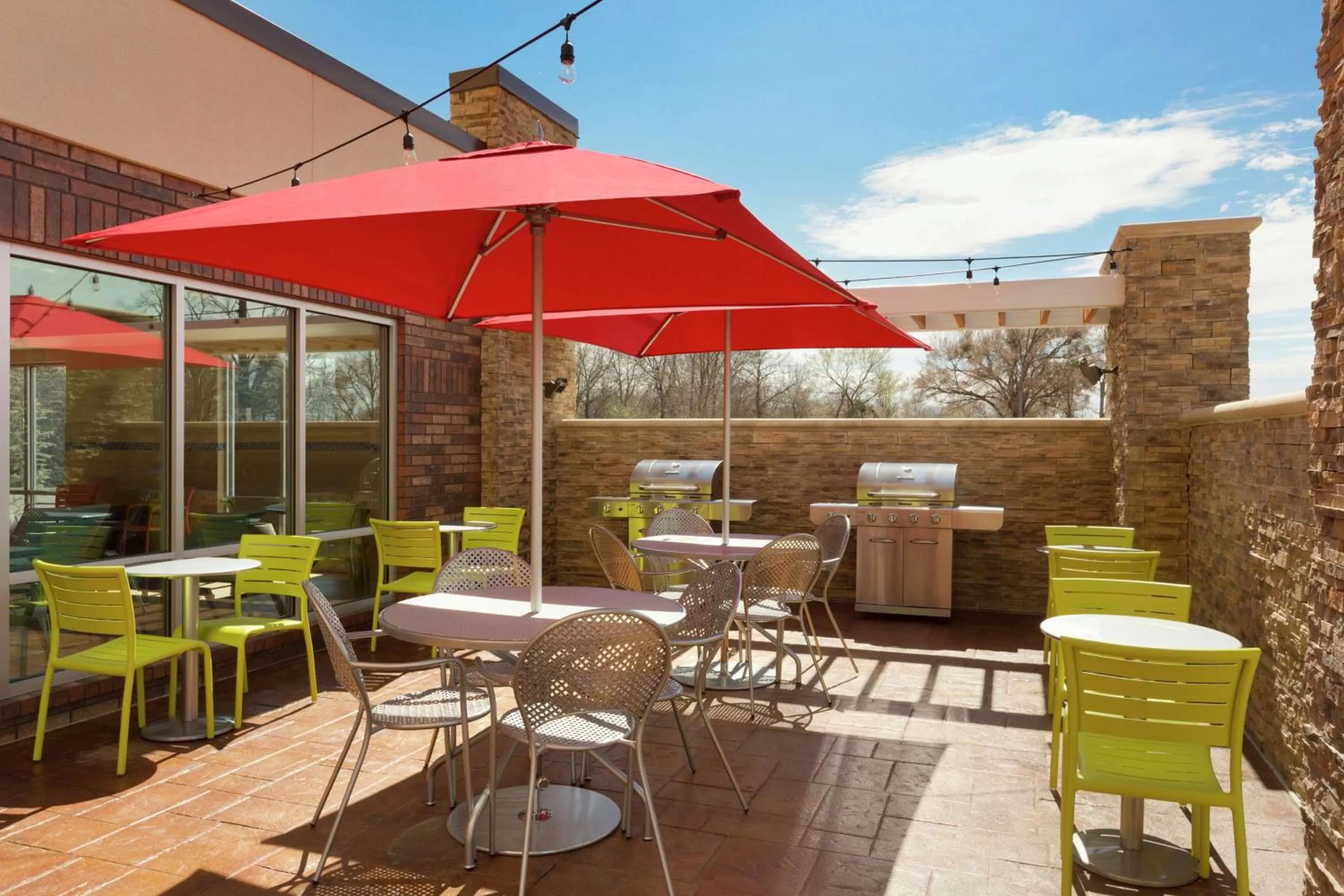 Patio in Home2 Suites by Hilton Fort Smith