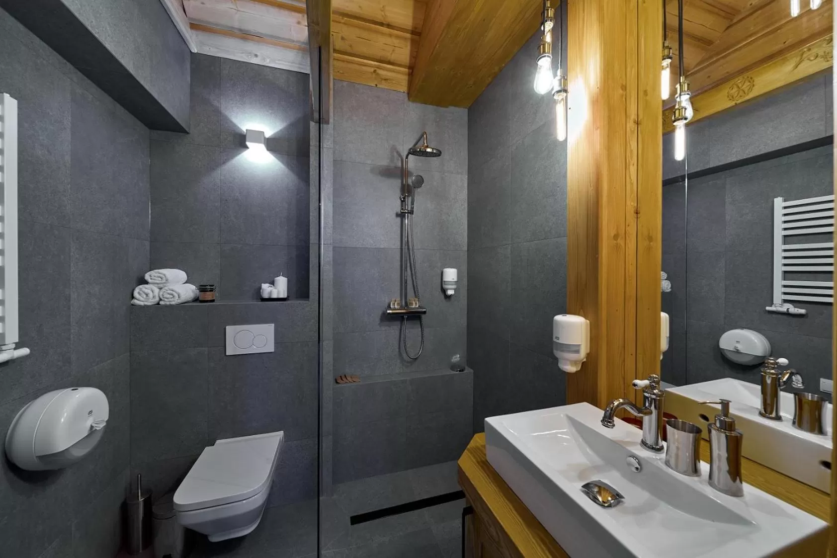 Bathroom in Aparthotel Giewont