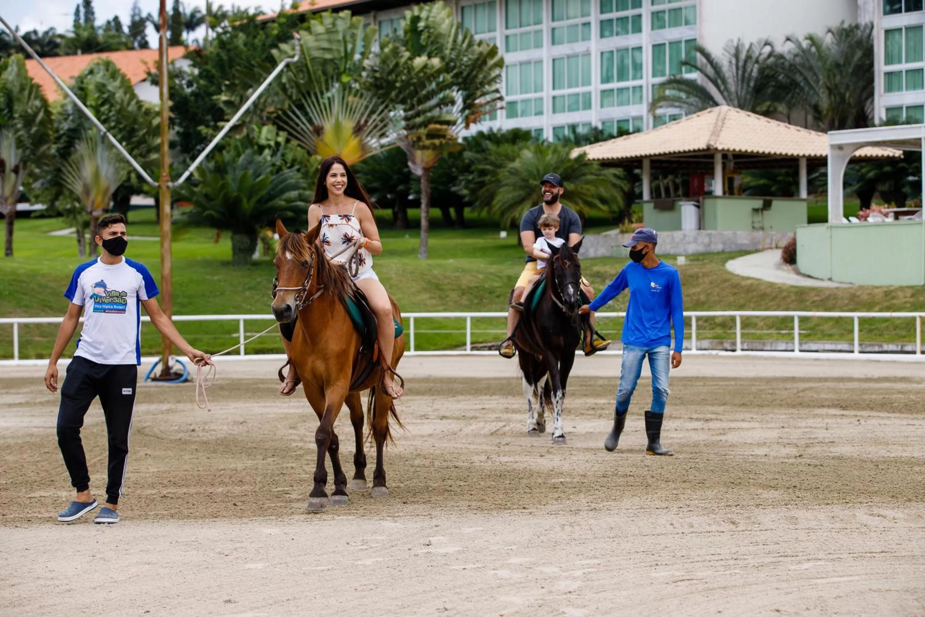 Property building, Horseback Riding in Villa Hípica Resort