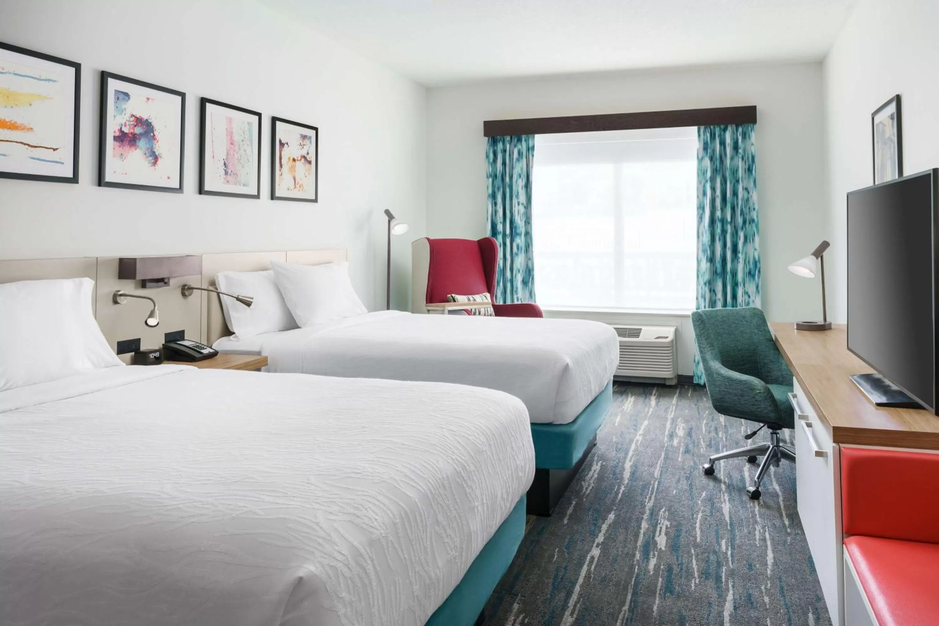 Bedroom, Bed in Hilton Garden Inn Apopka City Center, Fl