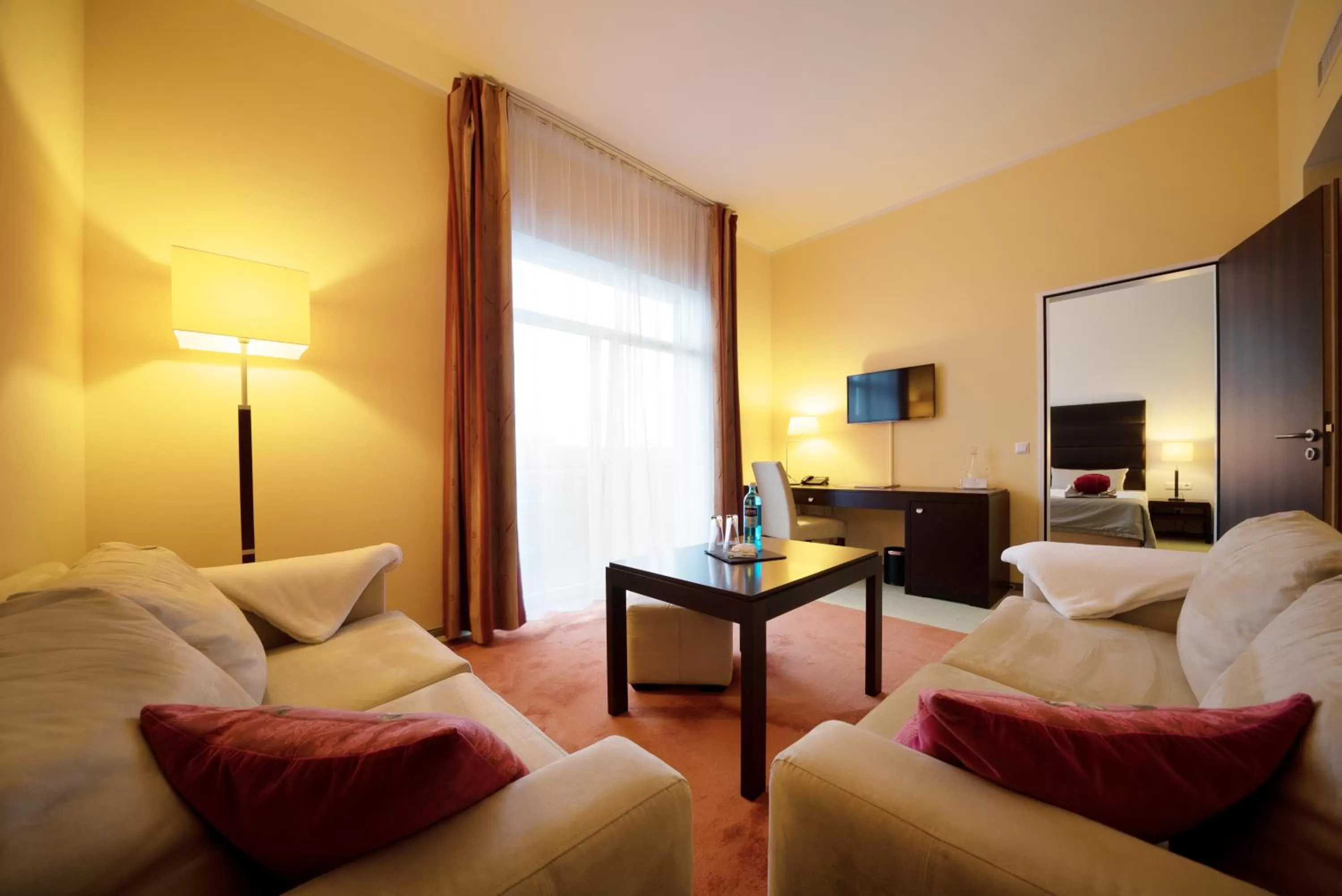 Photo of the whole room, Bed in Resort Mark Brandenburg & Fontane Therme